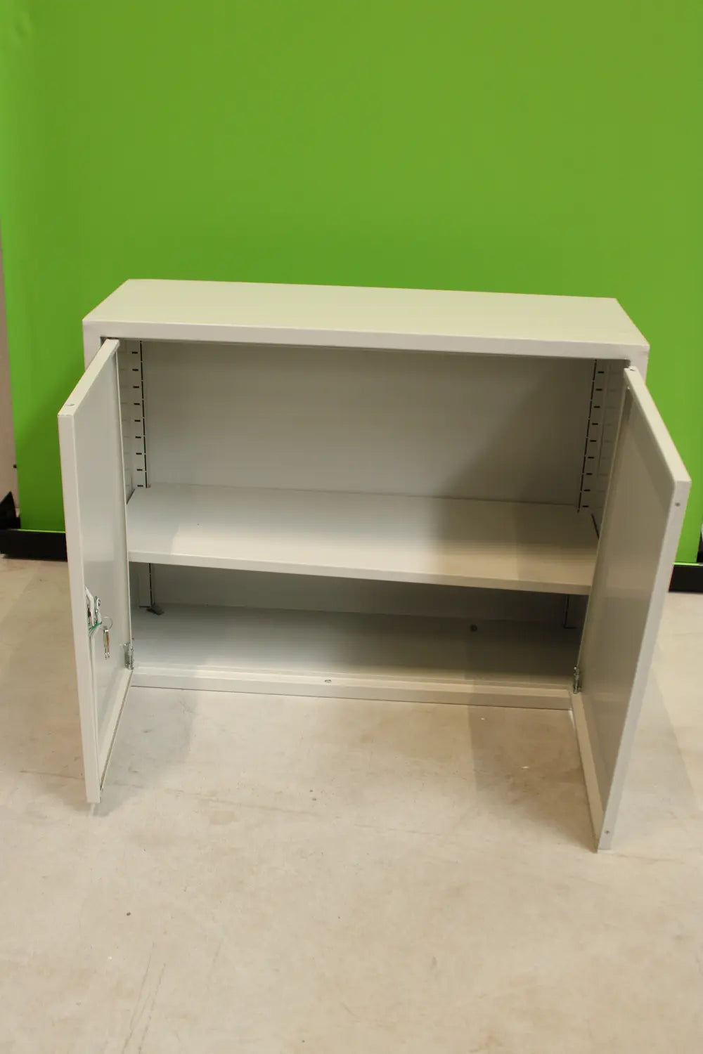 B-Ware Stier Wandschrank Hängeschrank Aufbewahrung 60 X 80 X 30 Cm Grau Siehe Text/F781 - 4251709645917