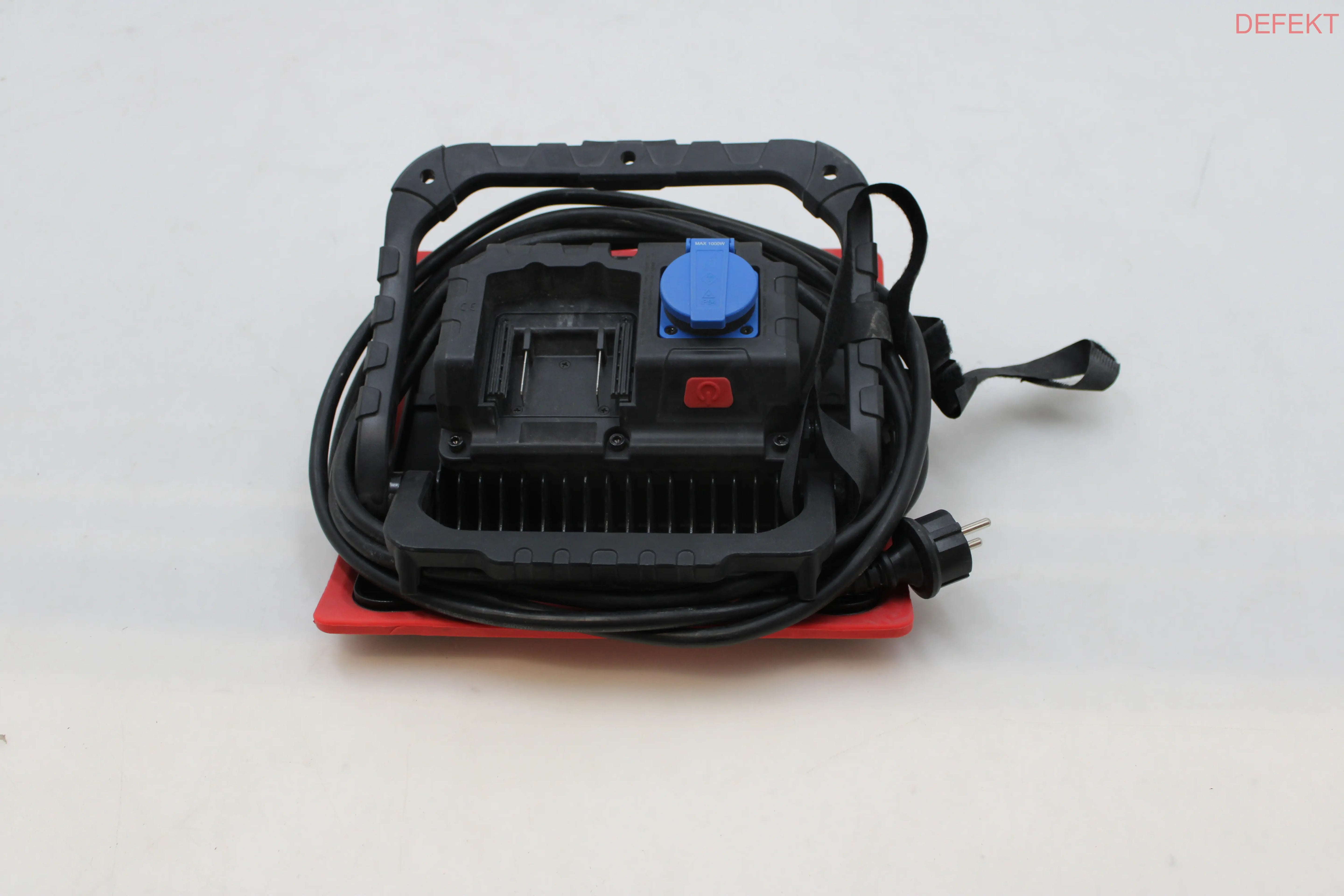 D-Ware Stier Baustrahler Arbeitsleuchte Wechselakku Cob Led Baustrahler Lumen Defekt - 4260439008596