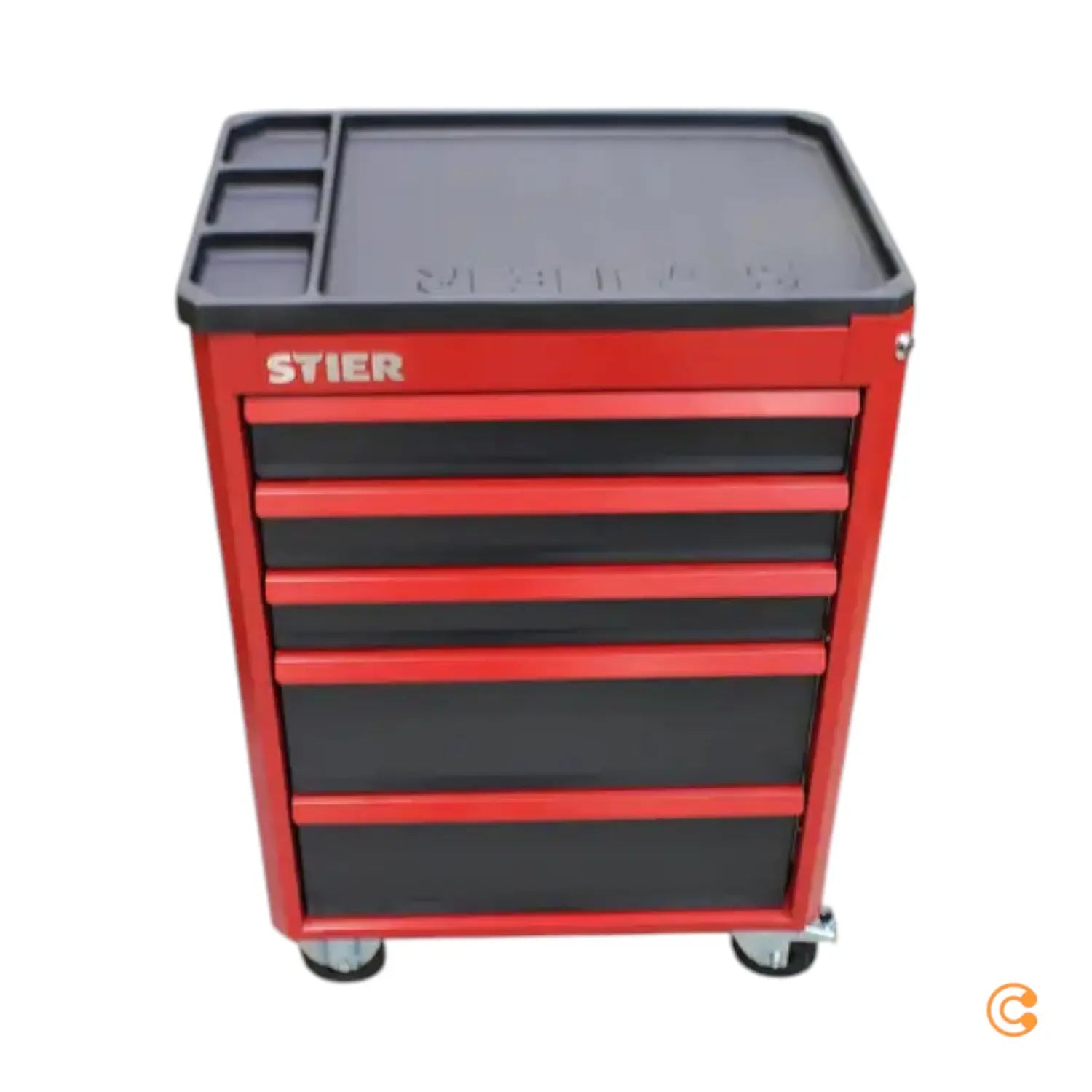 C-Ware Stier Werkstattwagen Rollwagen Werkzeugwagen Basic Plus Abdeckung Siehe Text - 4260439003584
