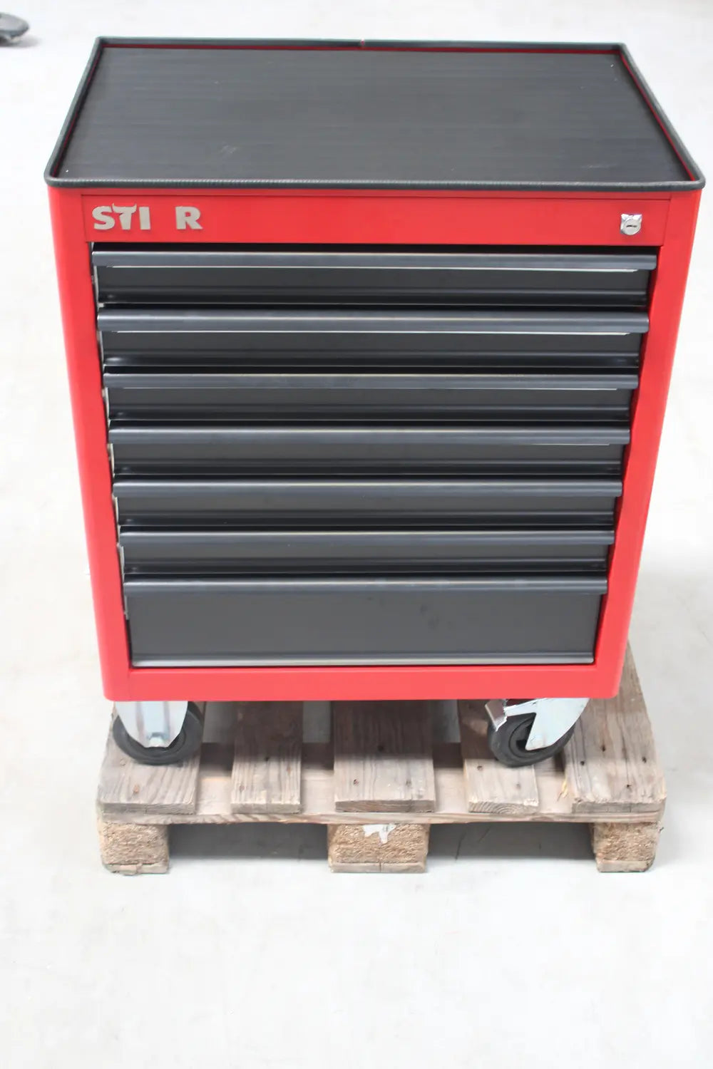 B-Ware Stier Werkstattwagen Rollwagen Werkzeugwagen Leer 902575 Max. B Siehe Text - 4260438995750