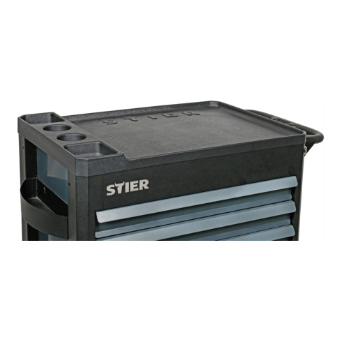 B-Ware Stier Werkstattwagen Premium Bestückt 223 Teilig Werkzeugkasten Siehe Text/Foto - 4251709631309