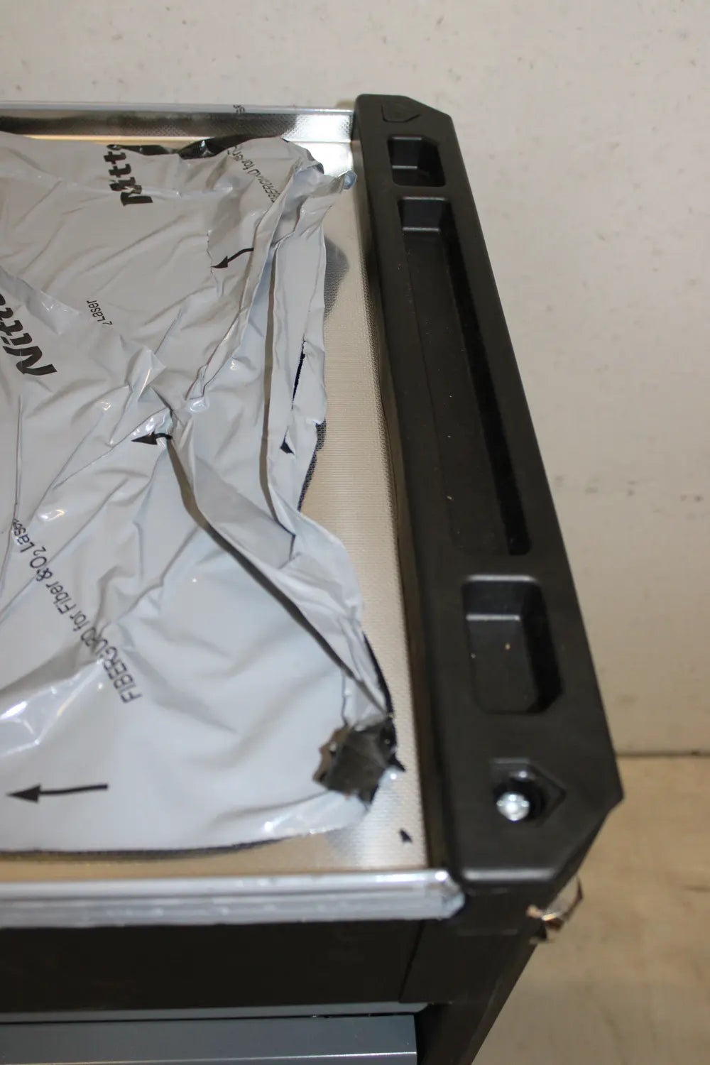 C-Ware Stier Werkstattwagen Trolley Werkzeugwagen Edelstahl Arbeitsfläche Siehe Text - 4251709634867
