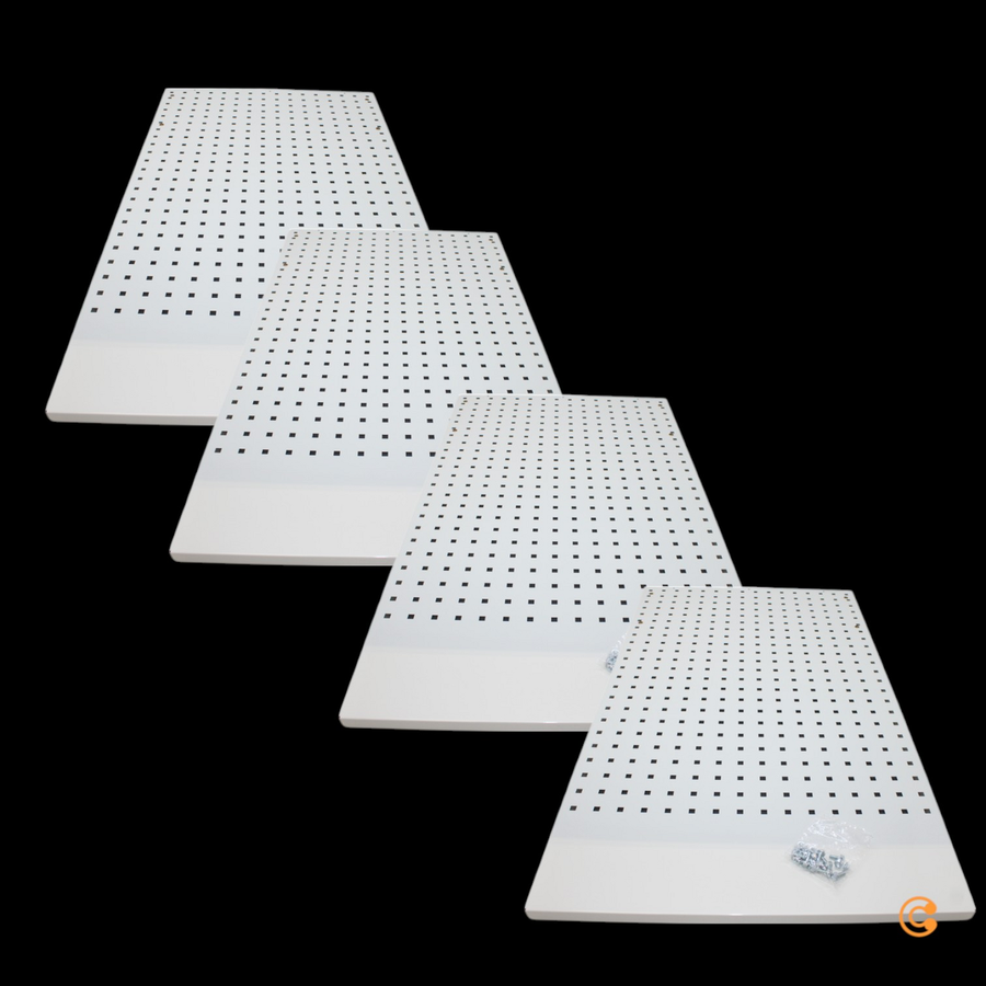 Stier Werkzeuglochwand Lochwand Vierkantlochung Werkzeugwand 1055x610 Mm 4 Stück B-Ware - 1