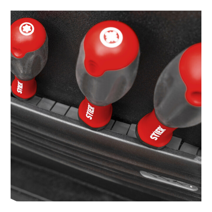 B-Ware Stier Werkzeugkoffer Koffer Werkzeug Leer Mit Rollen Teleskopgriff Flugtauglich