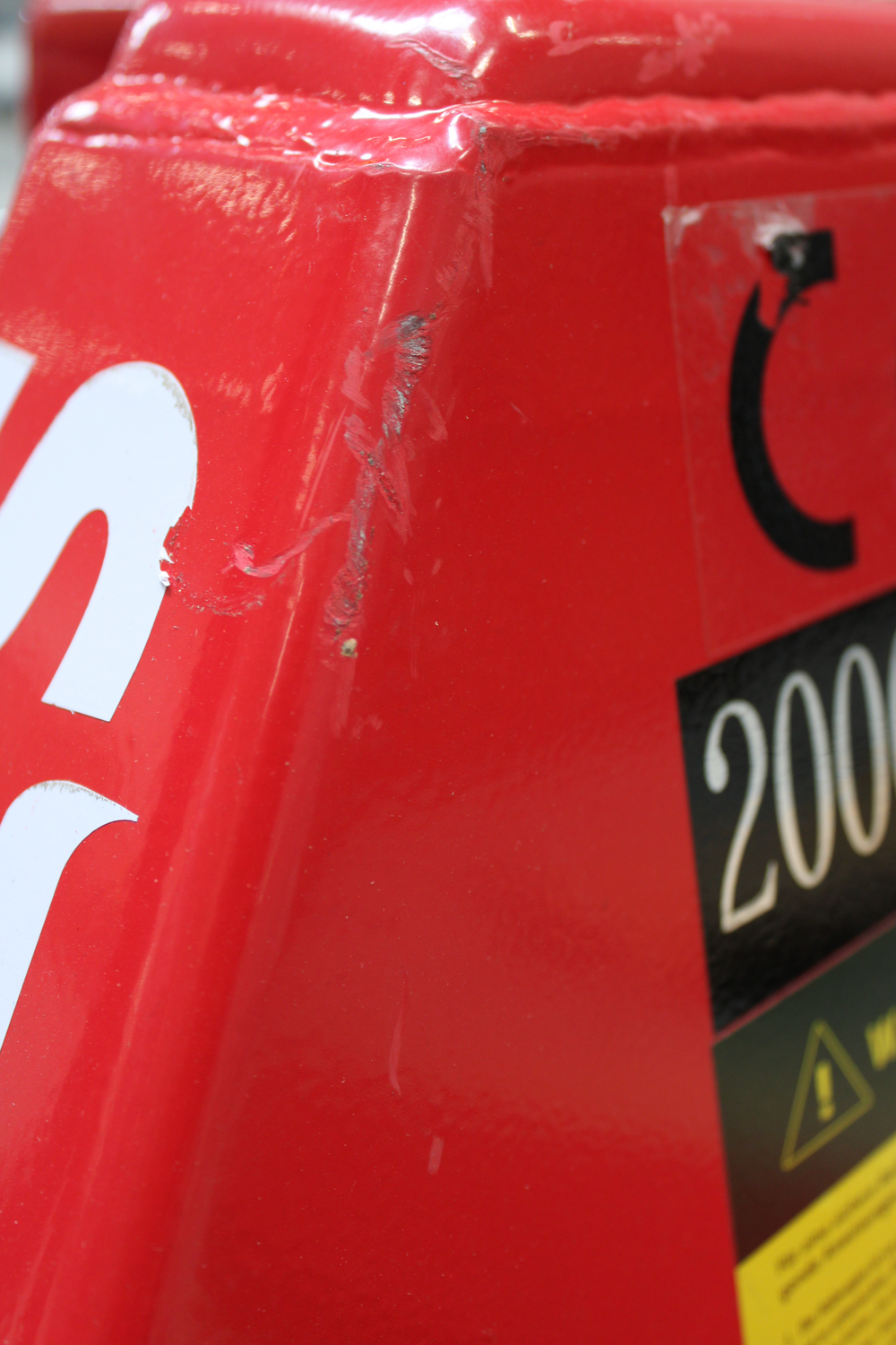 B-Ware Stier Wiege Hubwagen Palettenheber Waage 1 Kg Tragkraft 2000 Kg Siehe Text/Fotos - 4251709612797