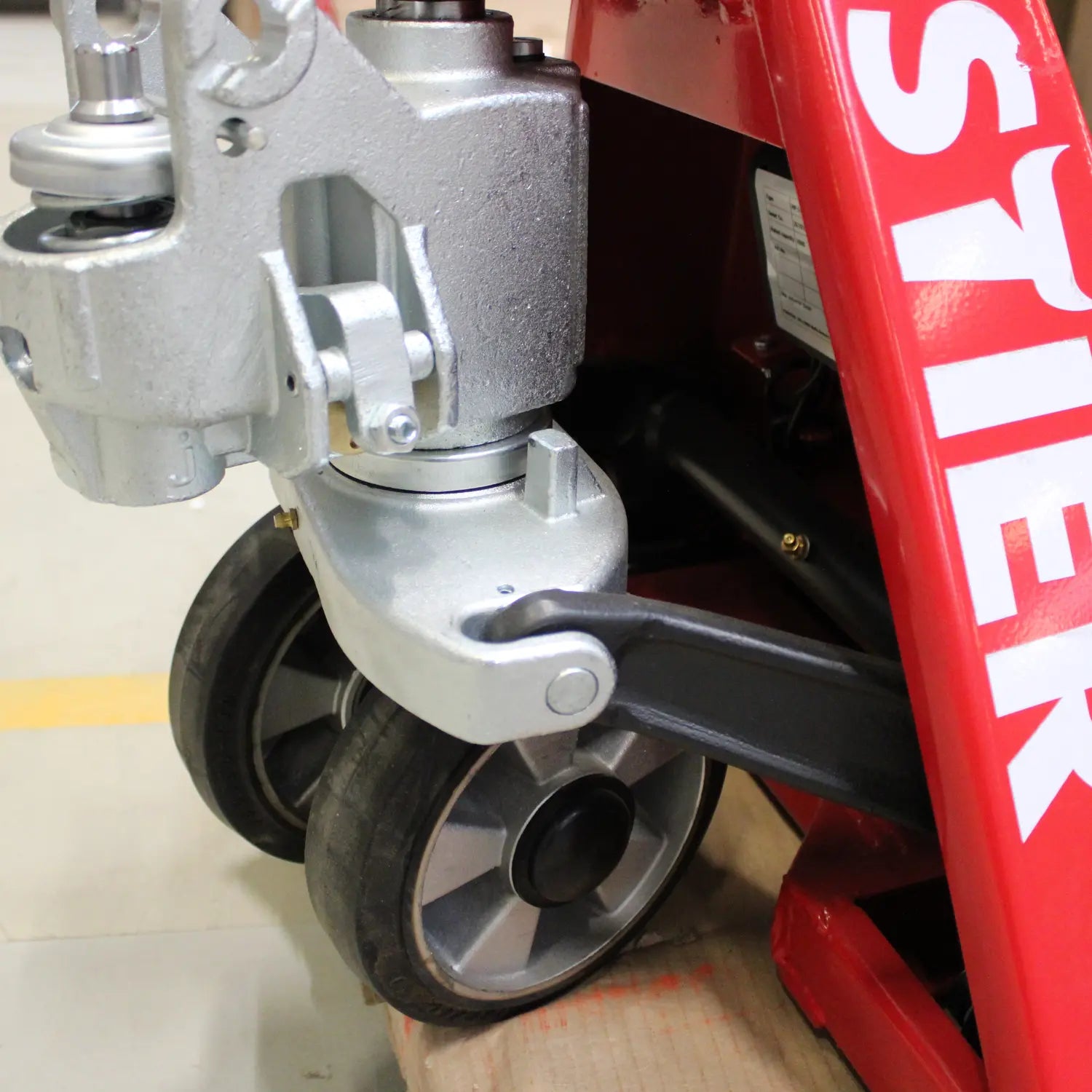 B-Ware Stier Wiege Hubwagen Palettenheber Waage 1 Kg Tragkraft 2000 Kg Siehe Text/Fotos - 4251709612797