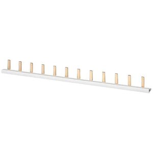 B-Ware Siemens Stiftsammelschiene Phasenschiene Stromschiene Weiß 10 Mm² 5 Stück