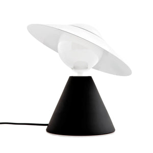 B-Ware Stilnovo Tischleuchte Lampe Led Fante Schwarz Led Leuchte Schalter Warmweiß