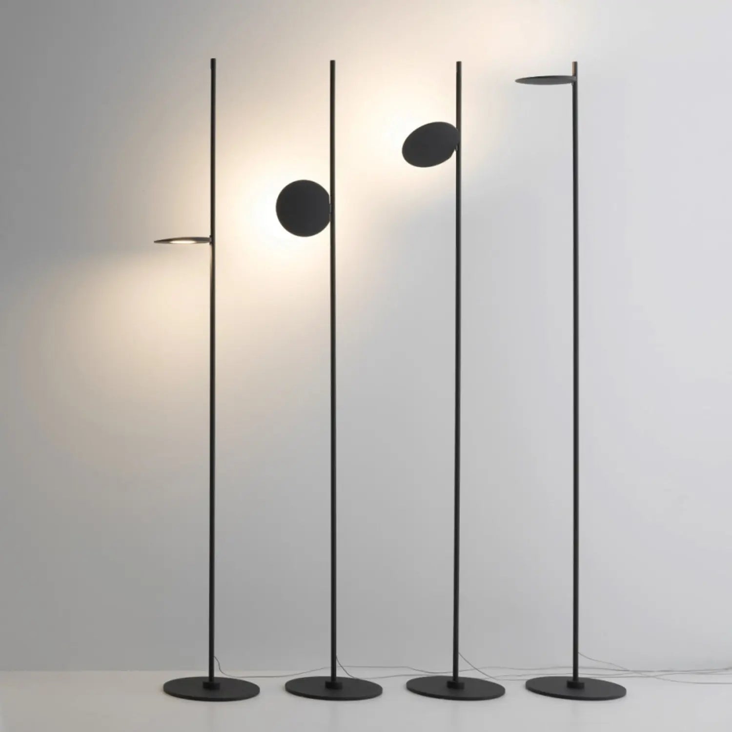 B-Ware Stilnovo Kimia Led Stehleuchte Standlampe Led Lampe Schwarz Energiesparend - 8056534992740