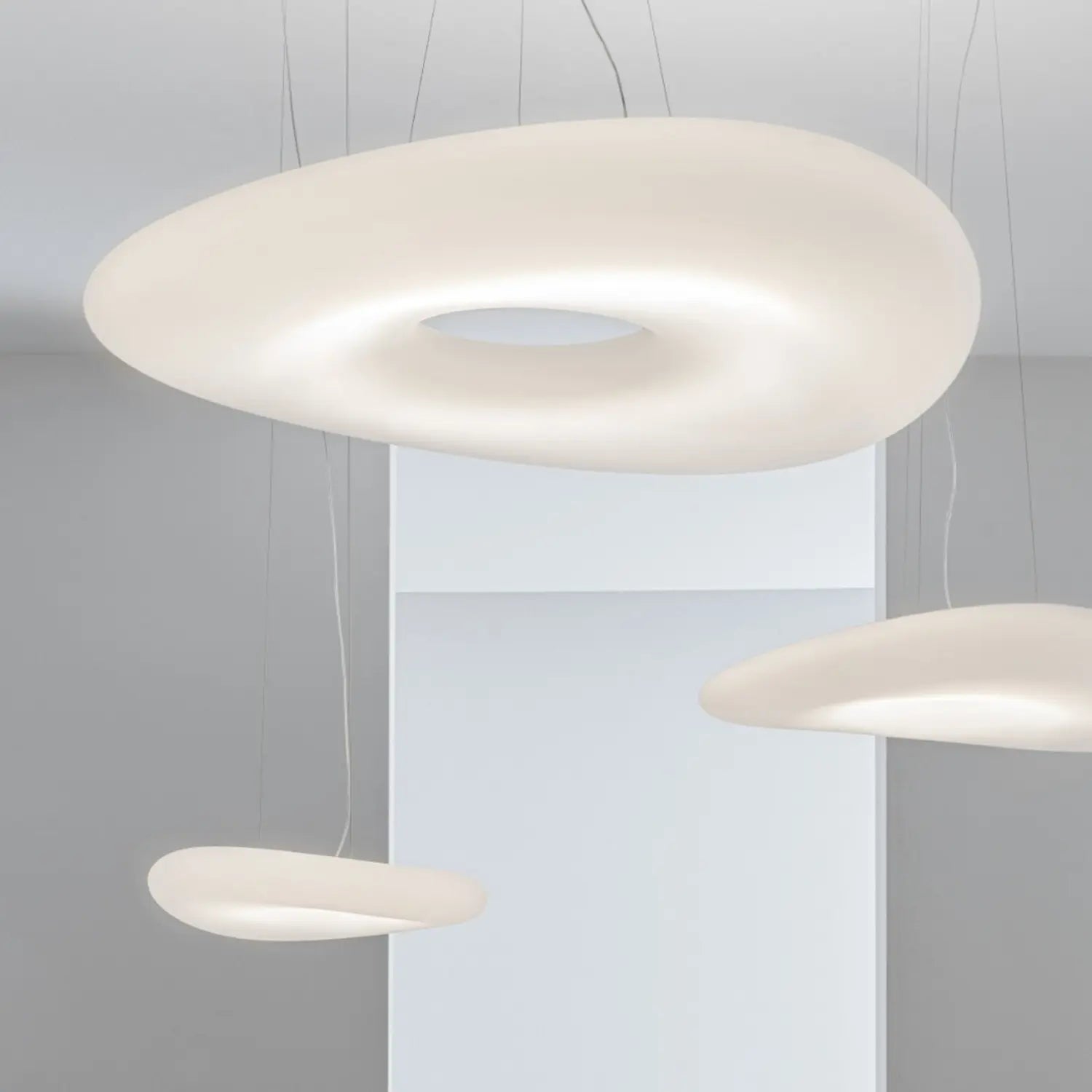 B-Ware Stilnovo Led Hängeleuchte Pendelleuchte Mr Magoo Phase Led Lampe ø 76cm76
