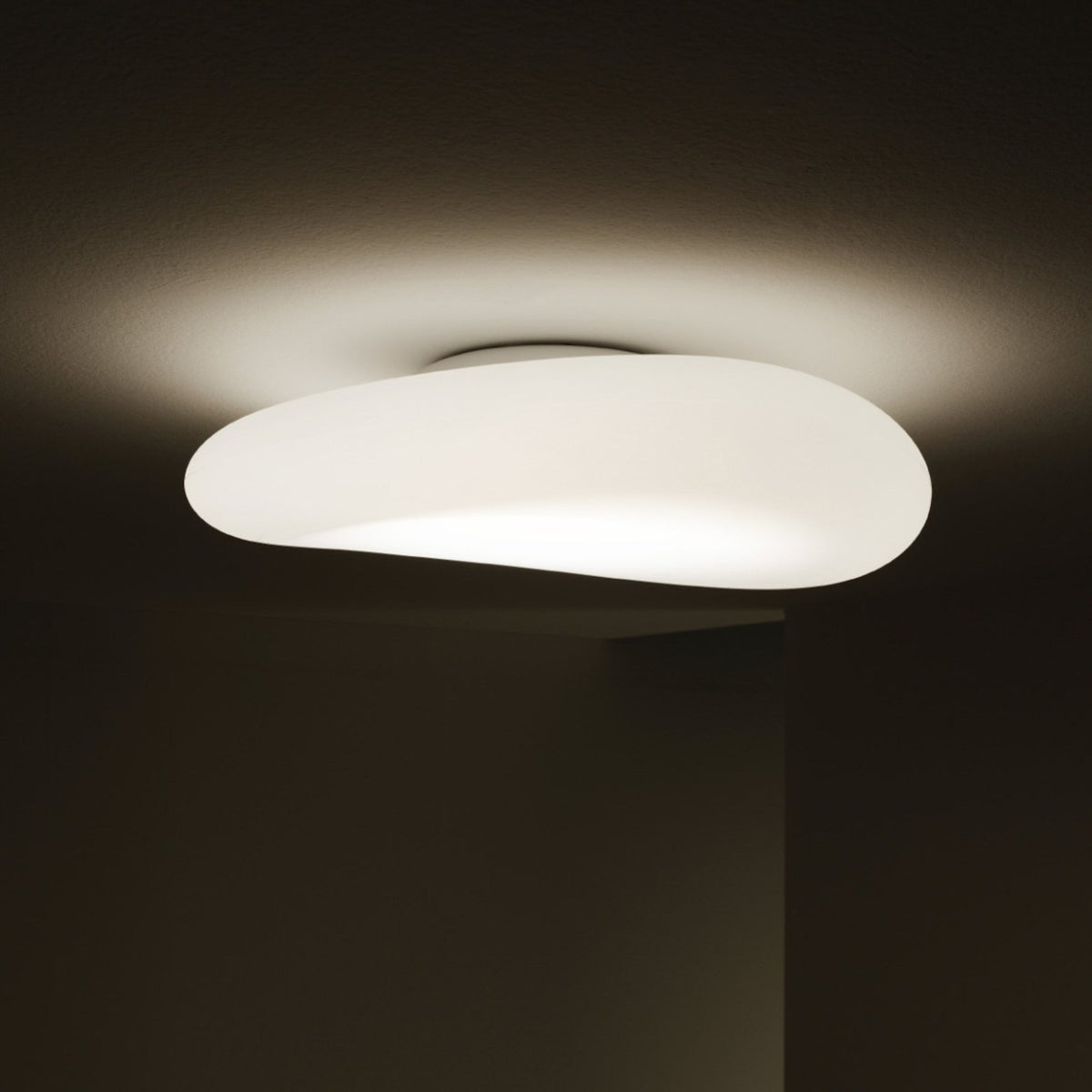 Stilnovo Deckenleuchte Lampe LED Mr Magoo Weiß Beleuchtung Designer Italy - 8056534947887