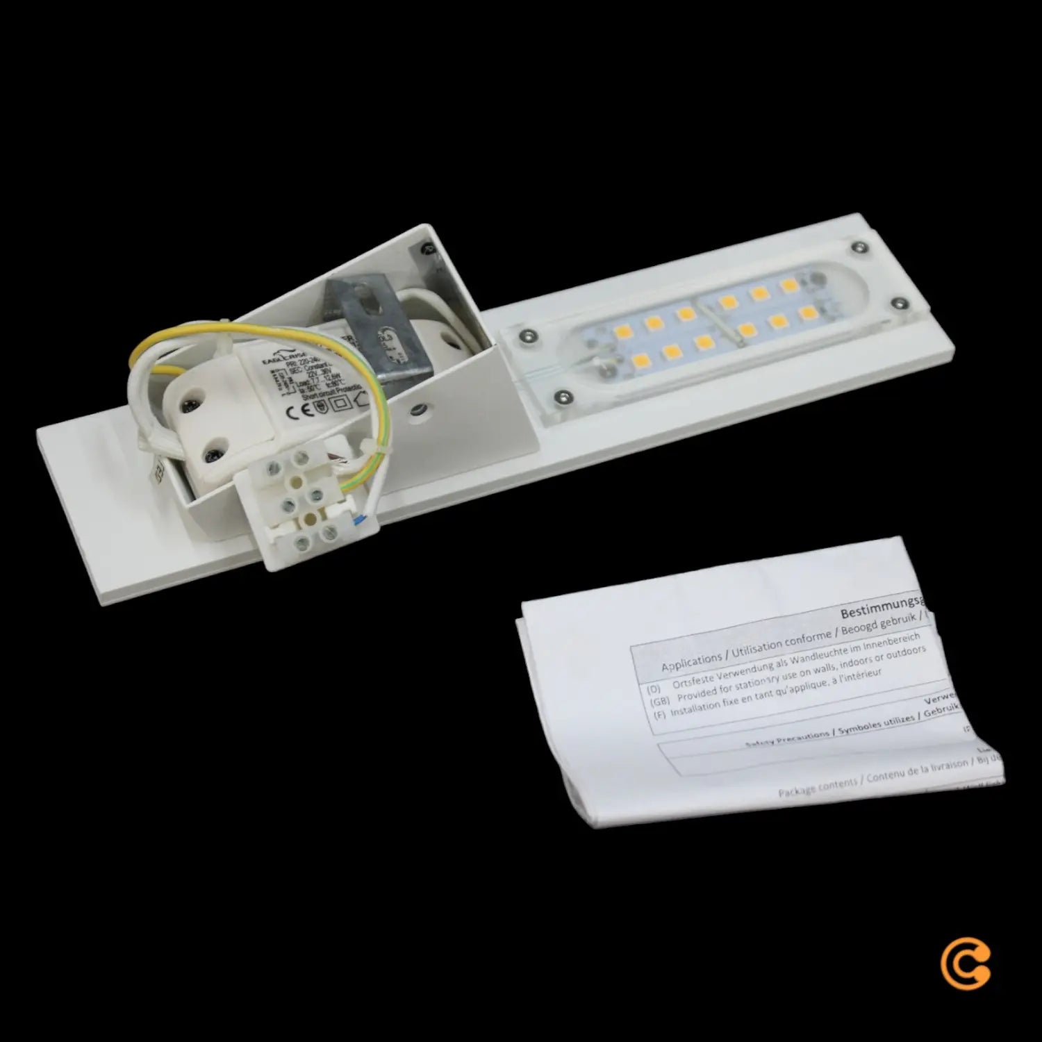 B-Ware Wandleuchte Issa Wandlampe Led Innenleuchte Stilvoll Lampe 3000 K Weiß 26 Cm - 9983010
