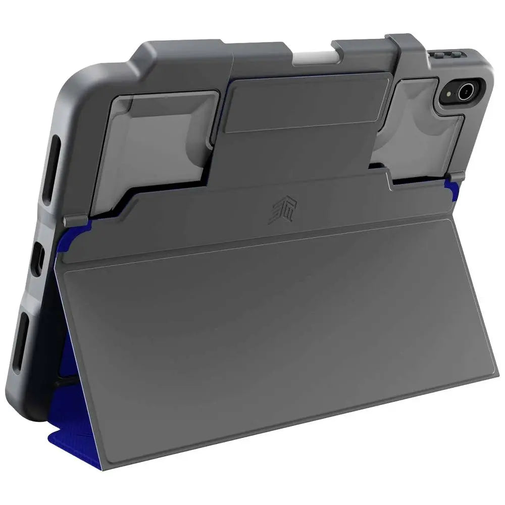 B-Ware Stm Goods Dux Plus Tablet Cover Hülle I Pad 10.9 Zoll Gen10 2022 Book Cover Blau - 810046113585