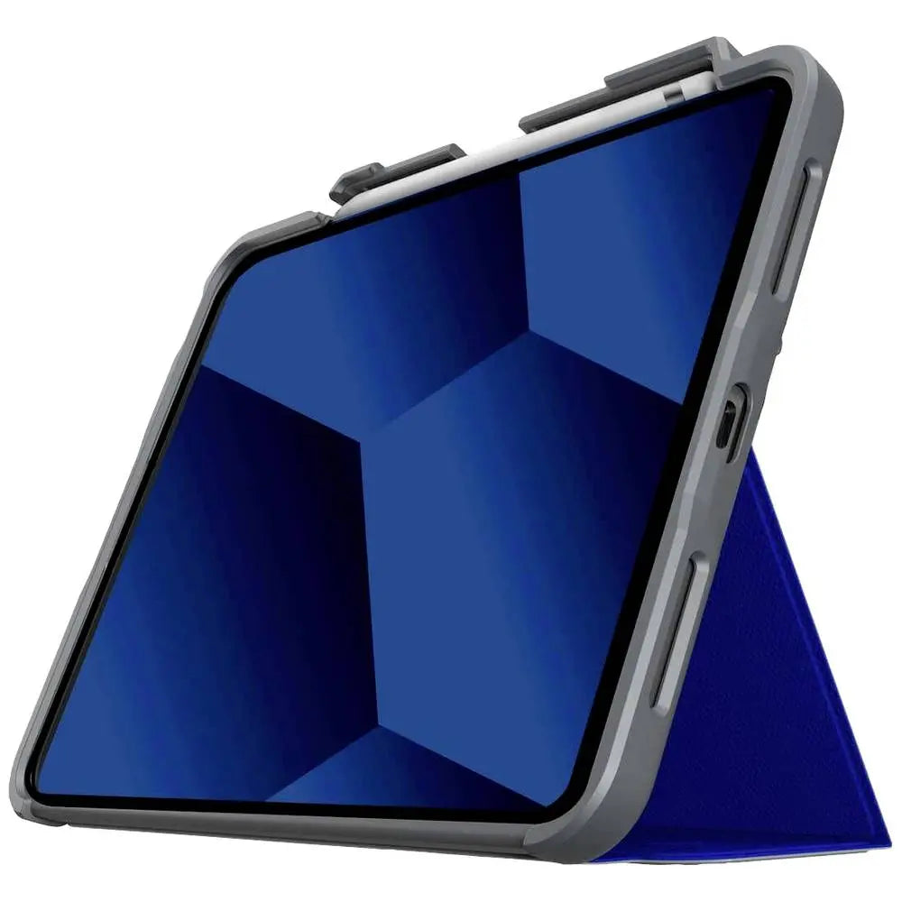 B-Ware Stm Goods Dux Plus Tablet Cover Hülle I Pad 10.9 Zoll Gen10 2022 Book Cover Blau - 810046113585