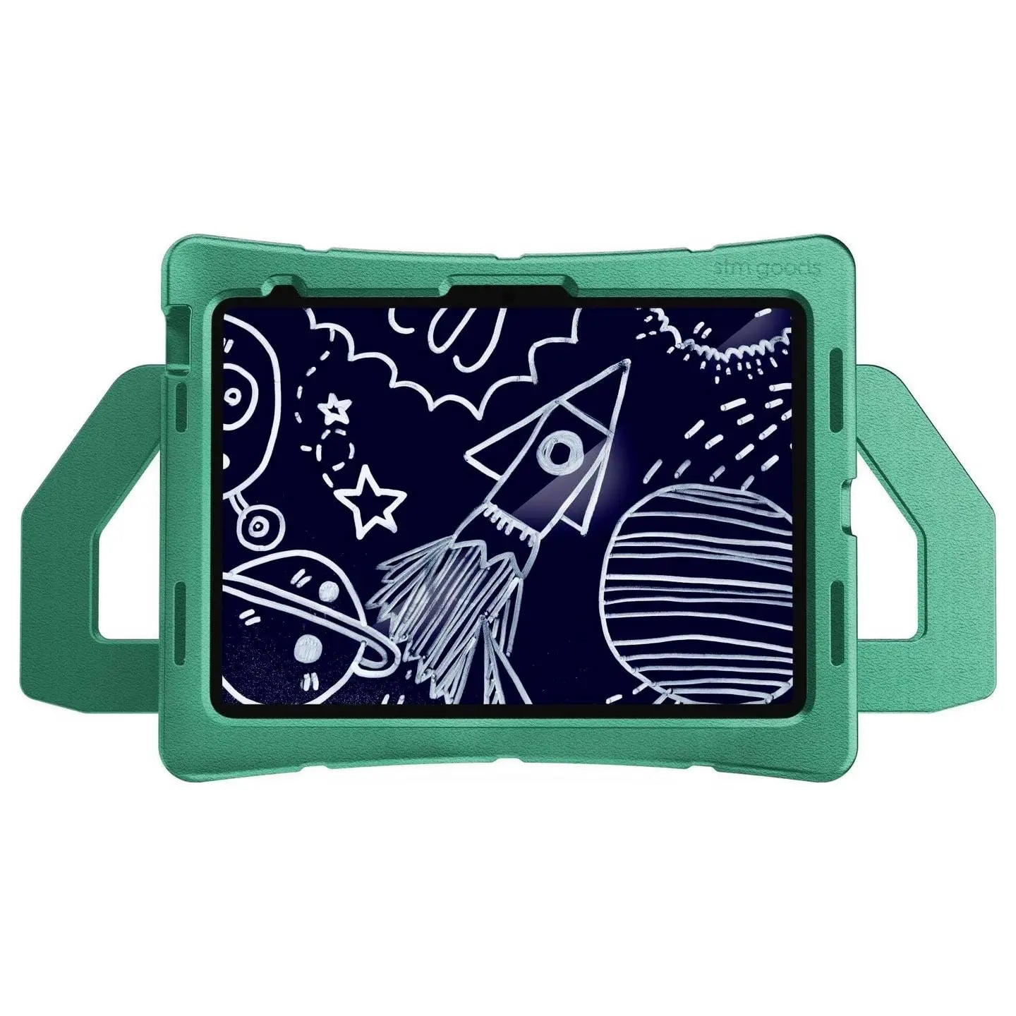 B-Ware Stm Goods I Pad Cover Tasche Hülle Duxling  Apple I Pad 10.9 Grün Eva Schaumstoff - 810046115343
