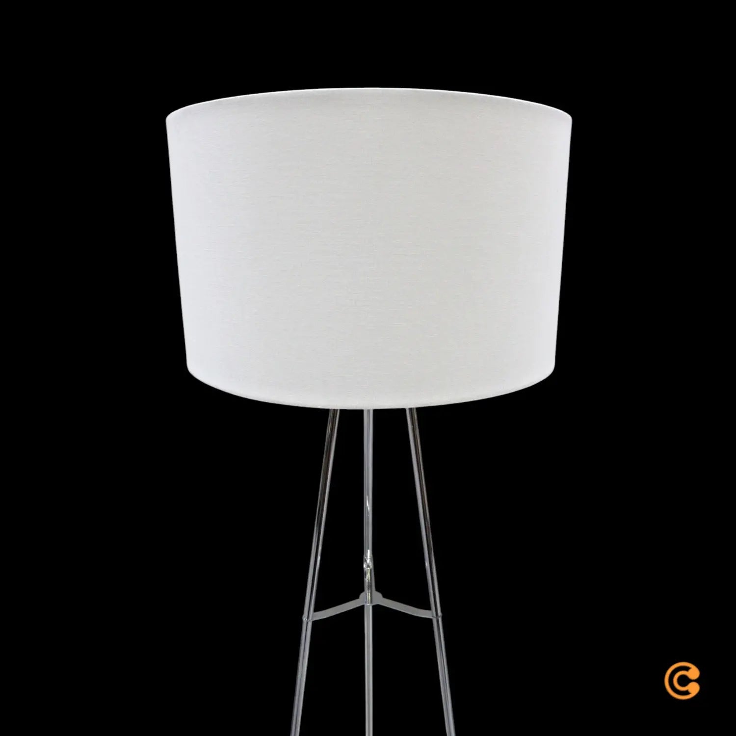 B-Ware Stehleuchte Mariat Stativ Tripod Lampe Textilschirm Stoffschirm Creme Wohnzimmer - 4251096549218