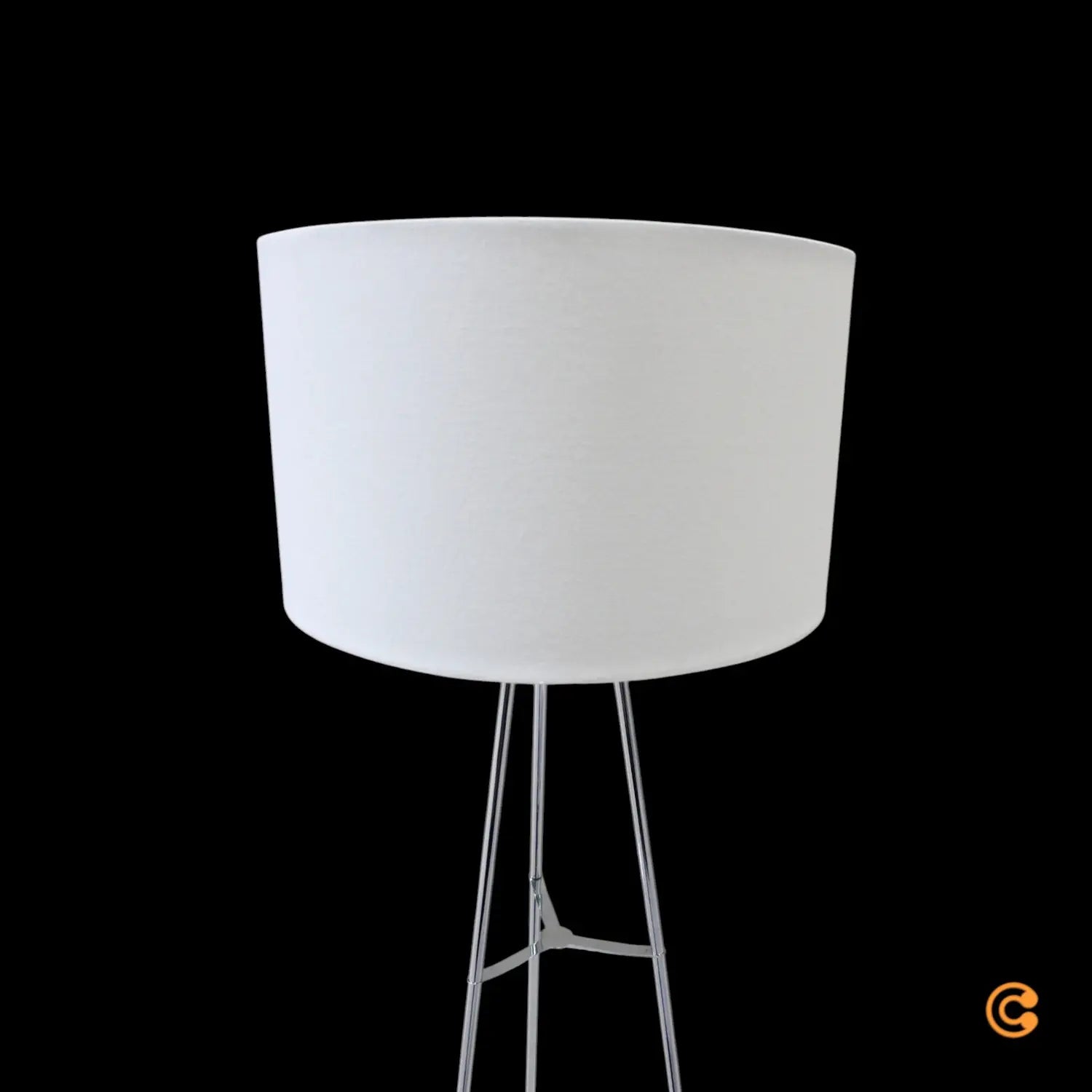 B-Ware Stehleuchte Mariat Stativ Tripod Lampe Textilschirm Stoffschirm Creme Wohnzimmer - 4251096549218