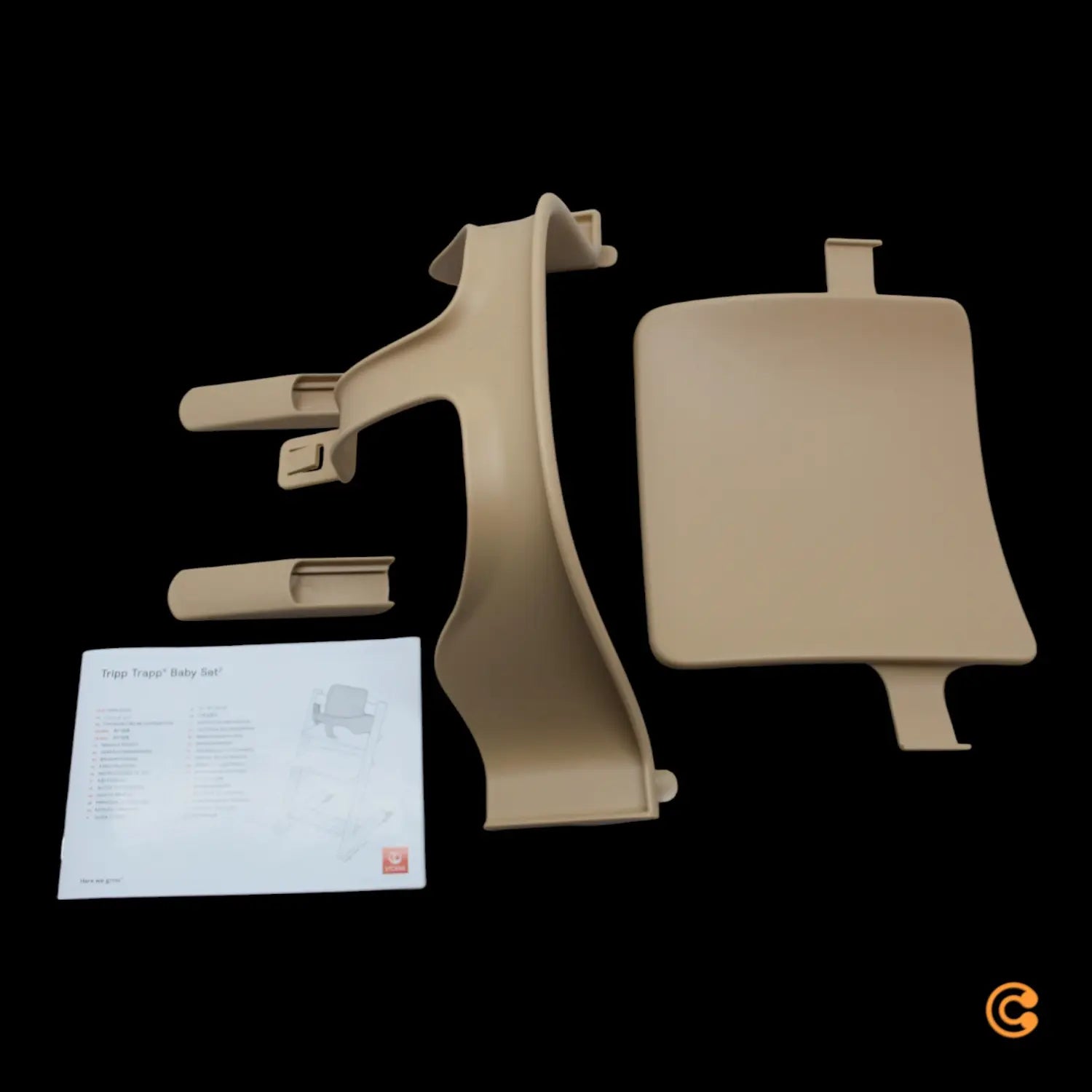 B-Ware Stokke Baby Set² Natural Hochstuhlzubehör Hochstuhleinsatz Babyeinsatz