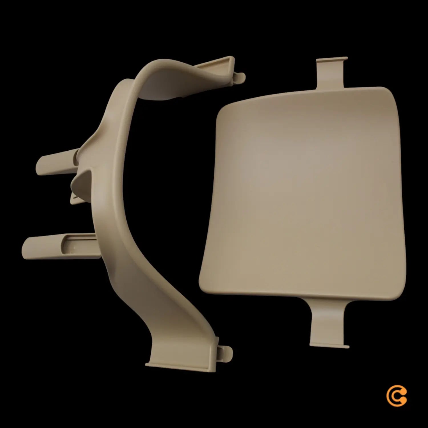 B-Ware Stokke Baby Set² Natural Hochstuhlzubehör Hochstuhleinsatz Babyeinsatz