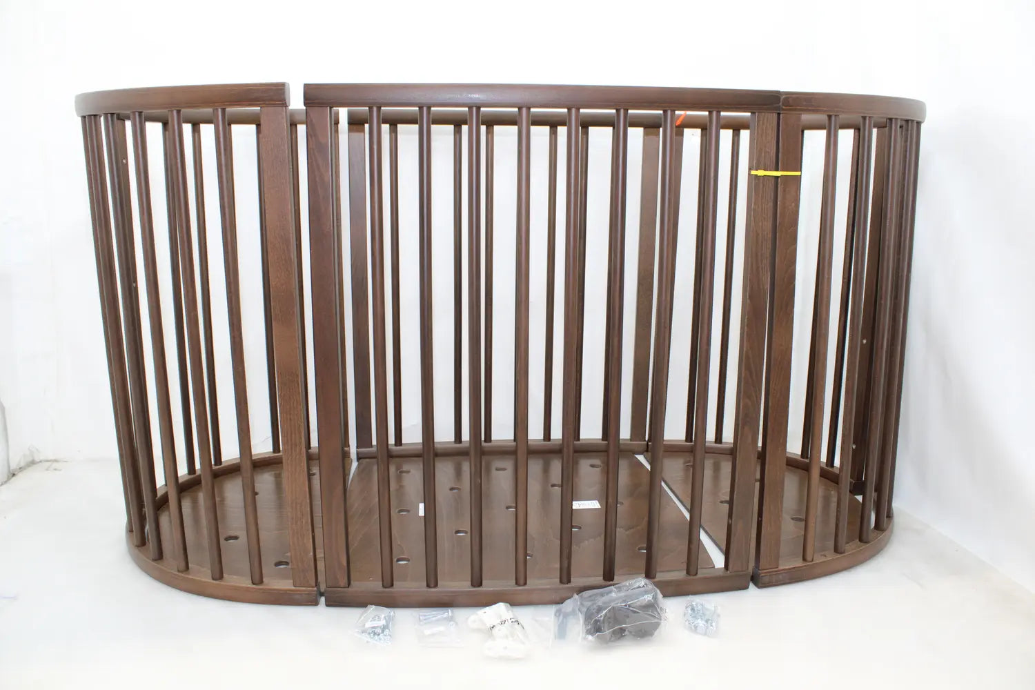B-Ware Stokke Babybett Kinderbett Sleepi Warm Brown Holz Kinderzimmer Siehe Text/Foto - 7040355914044