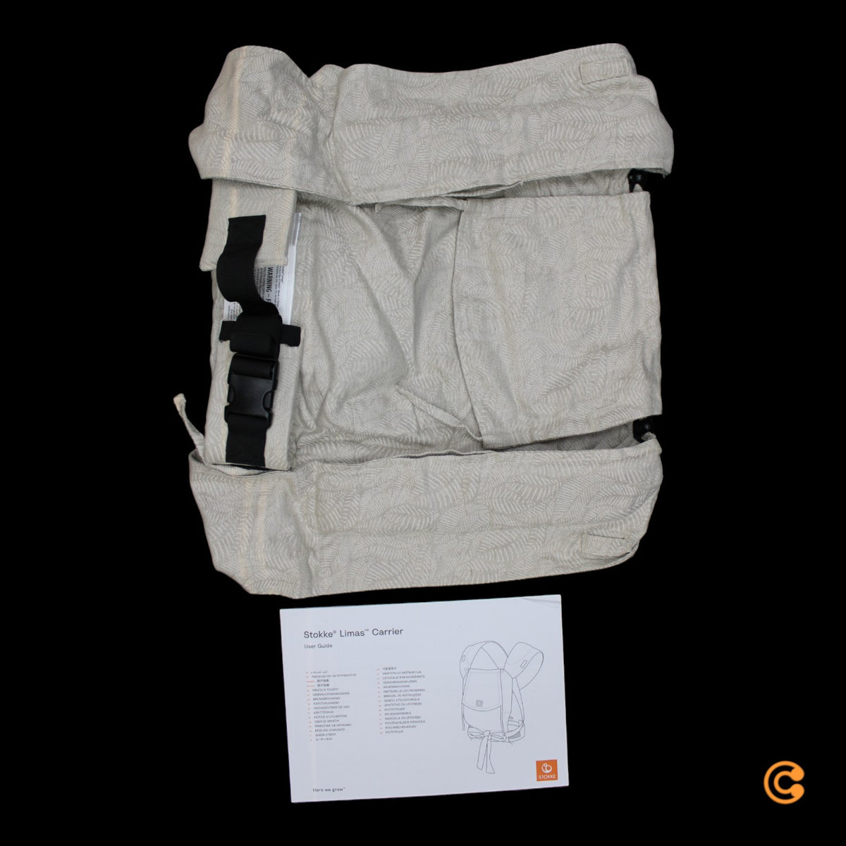 Stokke Limas Babytrage Floral Beige Tragetasche Babytragetasche Umhängetasche - 7040356192144