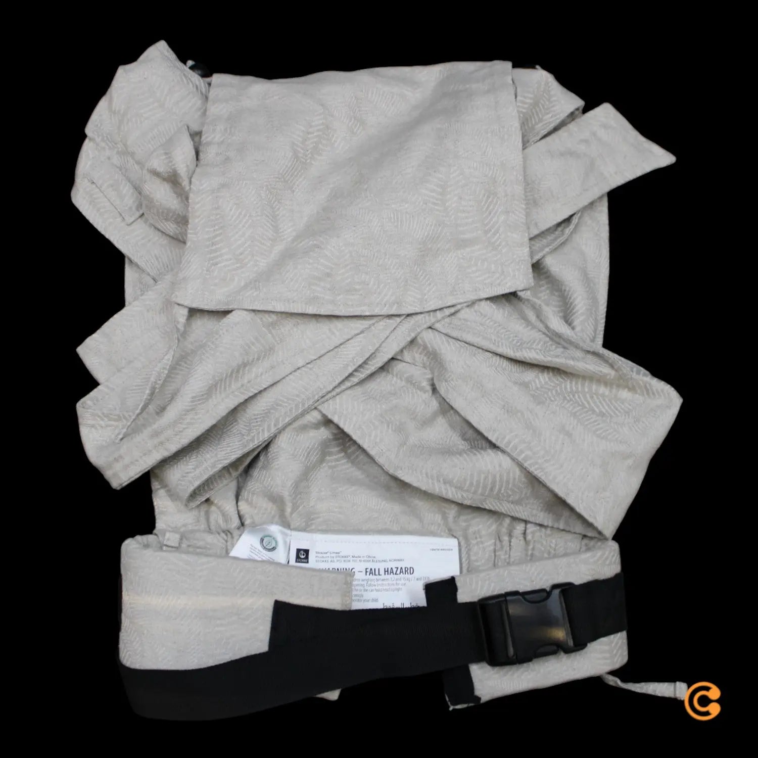 B-Ware Stokke Limas Babytrage Floral Beige Tragetasche Babytragetasche Umhängetasche