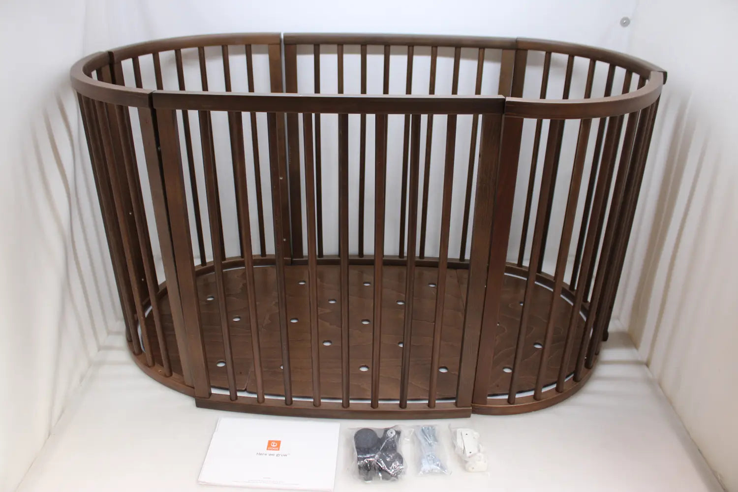 B-Ware Stokke Beistellbett Babybett Sleepi Kinderbett Warm Brown Siehe Text/Foto - 2000588209404