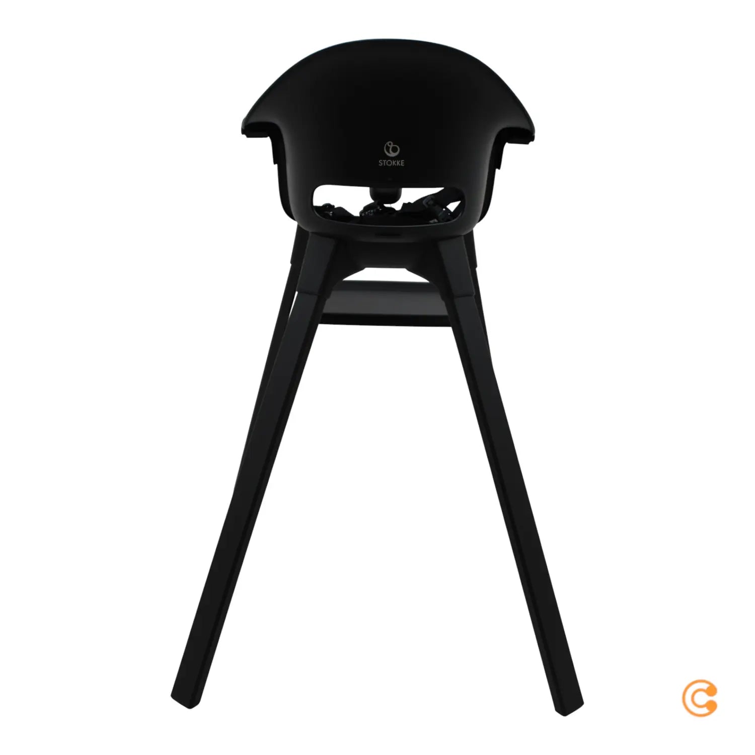 B-Ware Stokke Clikk Hochstuhl Kinderhochstuhl Kombistuhl Kinderstuhl Black Natural