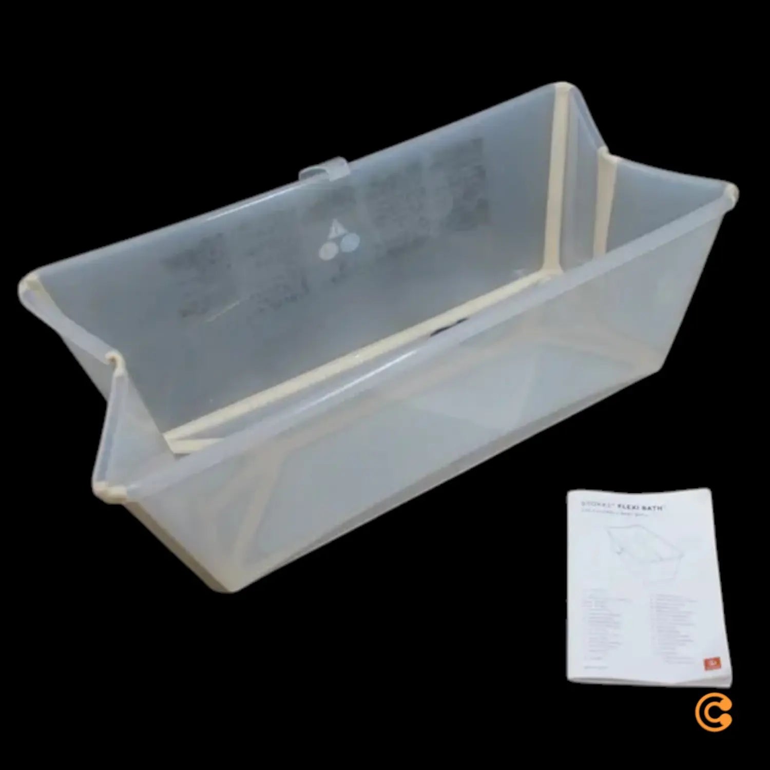 B-Ware Stokke Badewanne Babywanne Kinder Flexi Bath Faltbar Sandy Beige Siehe Text/Foto - 7040355319122