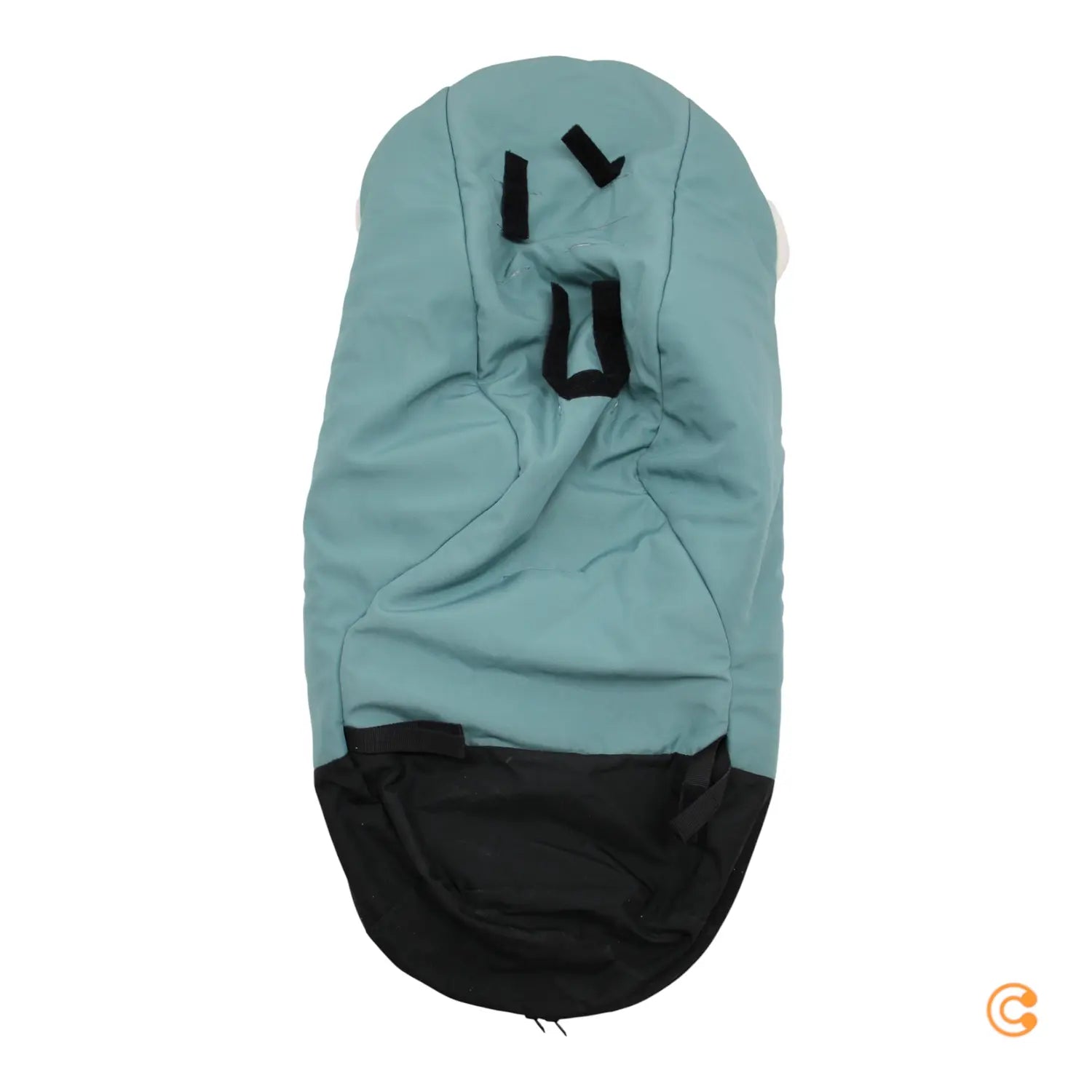 B-Ware Stokke Fußsack Yoyo Kinderwagen Fußmuff Sherpa Futter Winterwärme Aqua