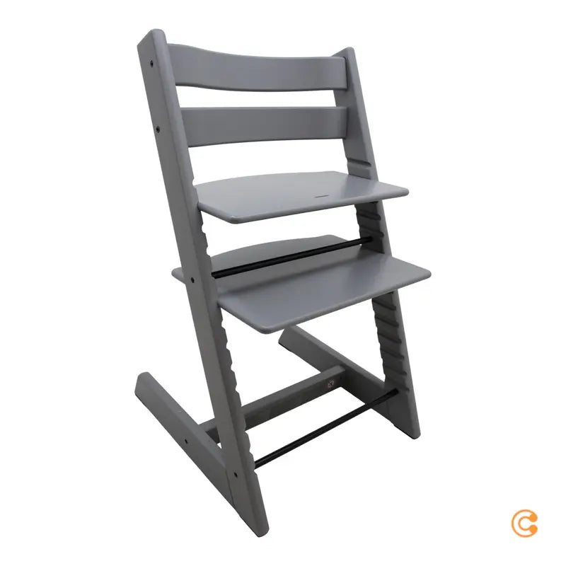 Stokke Hochstuhl Tripp Trapp Classik Kinderstuhl Stuhl Kinderhochstuhl grau - 7040351001250