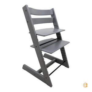B-Ware Stokke Hochstuhl Tripp Trapp Classik Kinderstuhl Stuhl Kinderhochstuhl grau
