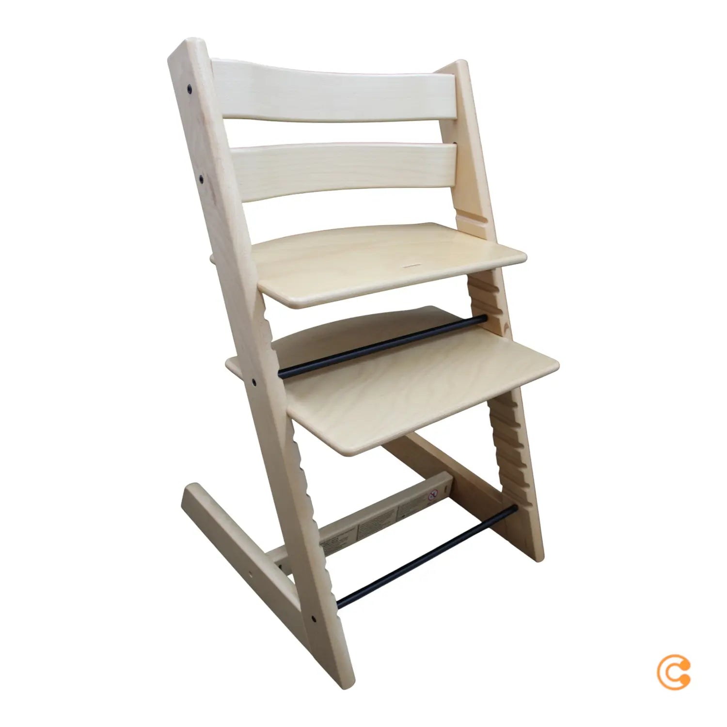 B-Ware Stokke Hochstuhl Stuhl Tripp Trapp Kinderstuhl Naturfarben Natur - 816559138534