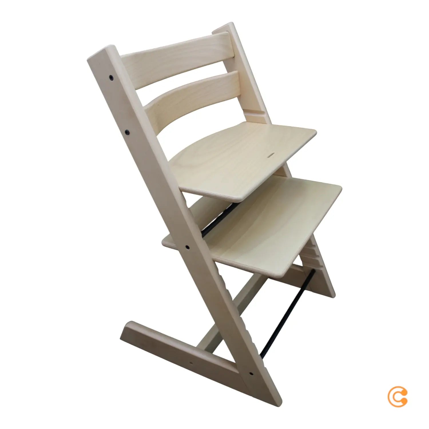 B-Ware Stokke Hochstuhl Stuhl Tripp Trapp Kinderstuhl Naturfarben Natur - 816559138534