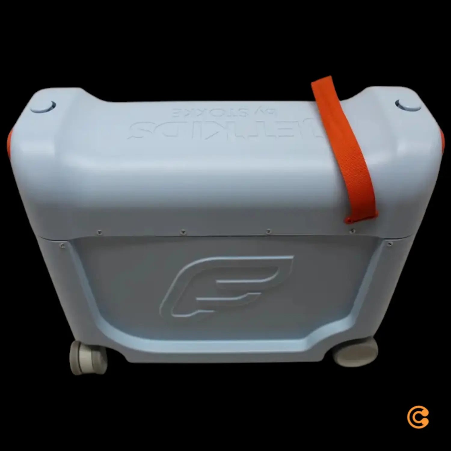 B-Ware Stokke Jetkids Bundle Kinderkoffer Rucksack Reise Set Sky Blue Handgepäck