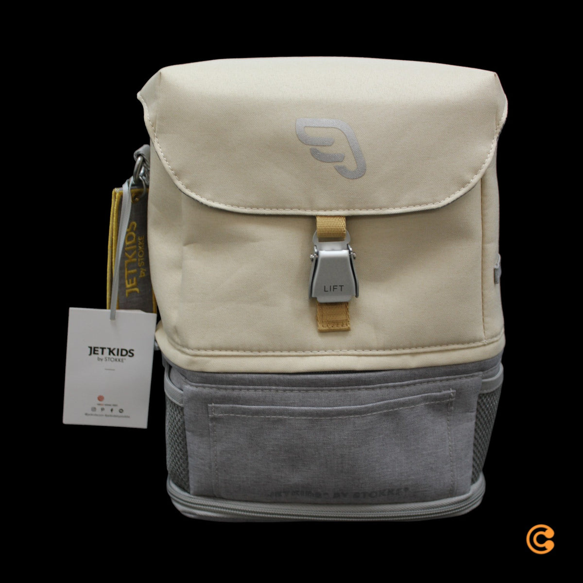 Stokke Rucksack Reisetasche JetKids Crew Kindertasche Reiserucksack Weiß - 7040355644040