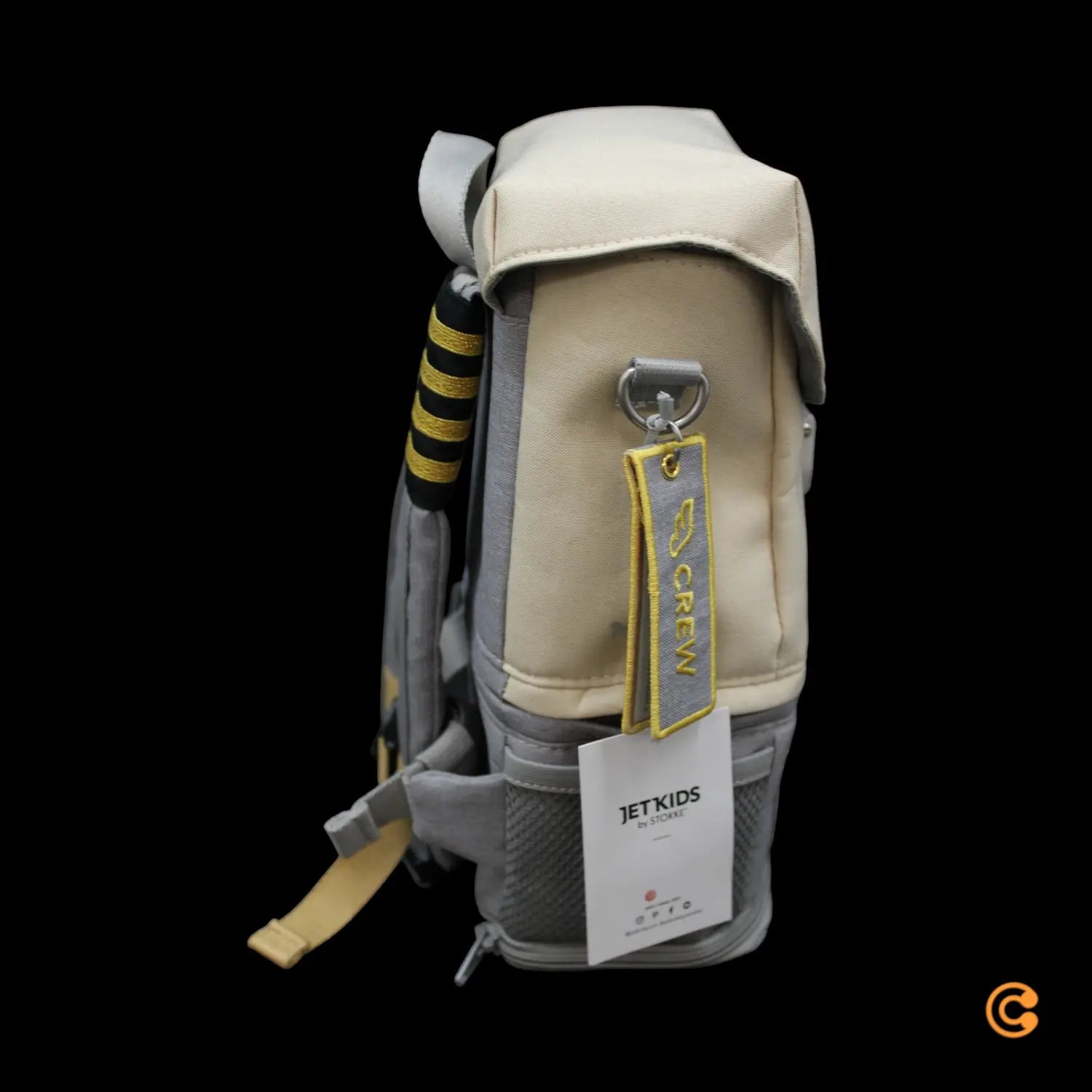 B-Ware Stokke Rucksack Reisetasche Jet Kids Crew Kindertasche Reiserucksack Weiß - 7040355644040
