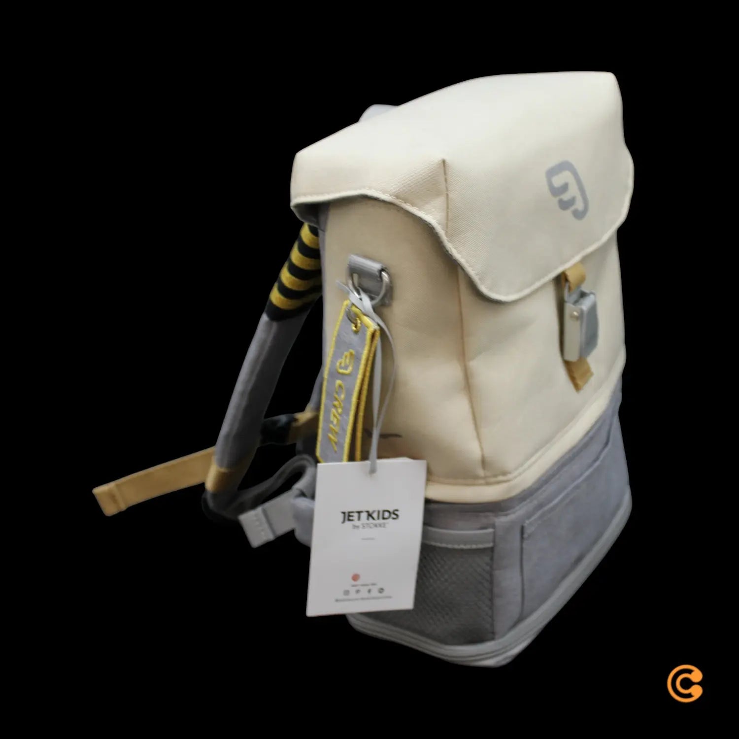 B-Ware Stokke Rucksack Reisetasche Jet Kids Crew Kindertasche Reiserucksack Weiß - 7040355644040