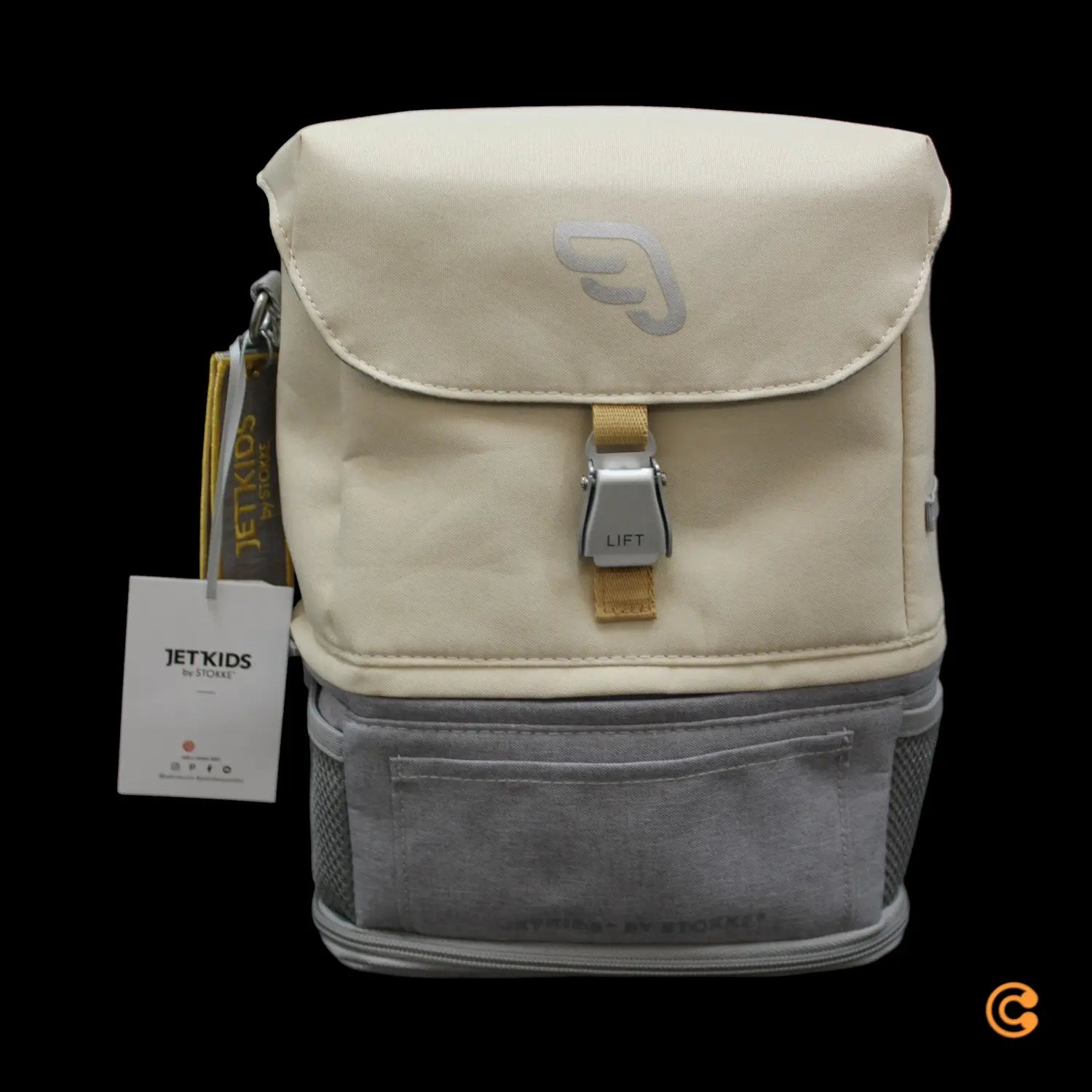 B-Ware Stokke Rucksack Reisetasche Jet Kids Crew Kindertasche Reiserucksack Weiß - 7040355644040