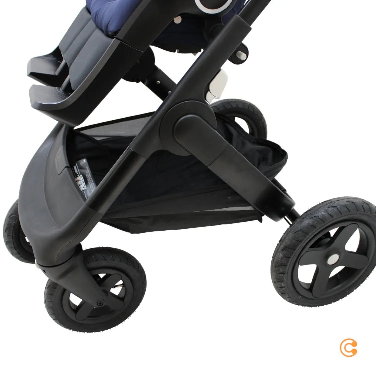 B-Ware Stokke Kinderwagen Trailz Bundle Deep Blue 20 Reisebuggy Buggy Kombi Sportwagen