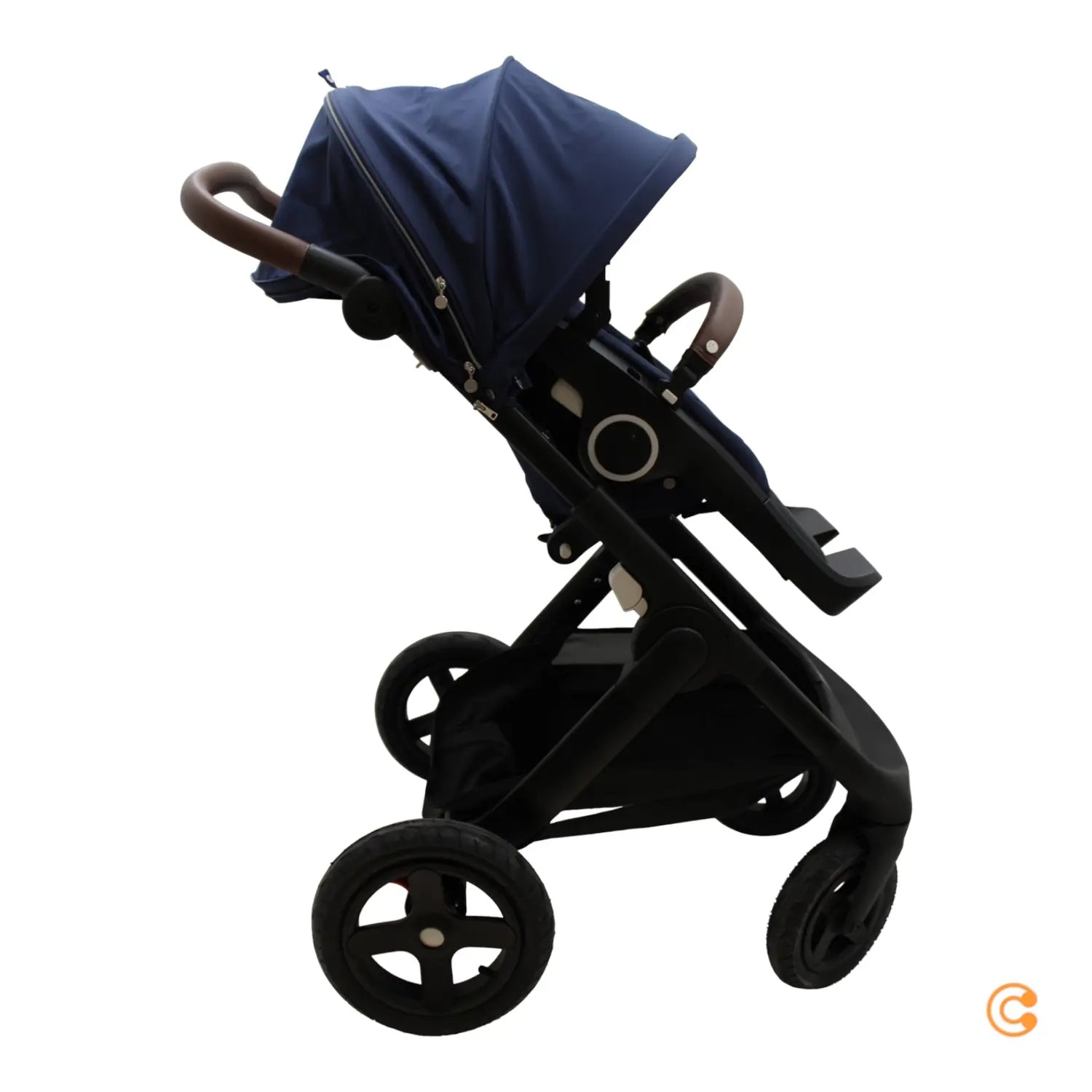 B-Ware Stokke Kinderwagen Trailz Bundle Deep Blue 20 Reisebuggy Buggy Kombi Sportwagen