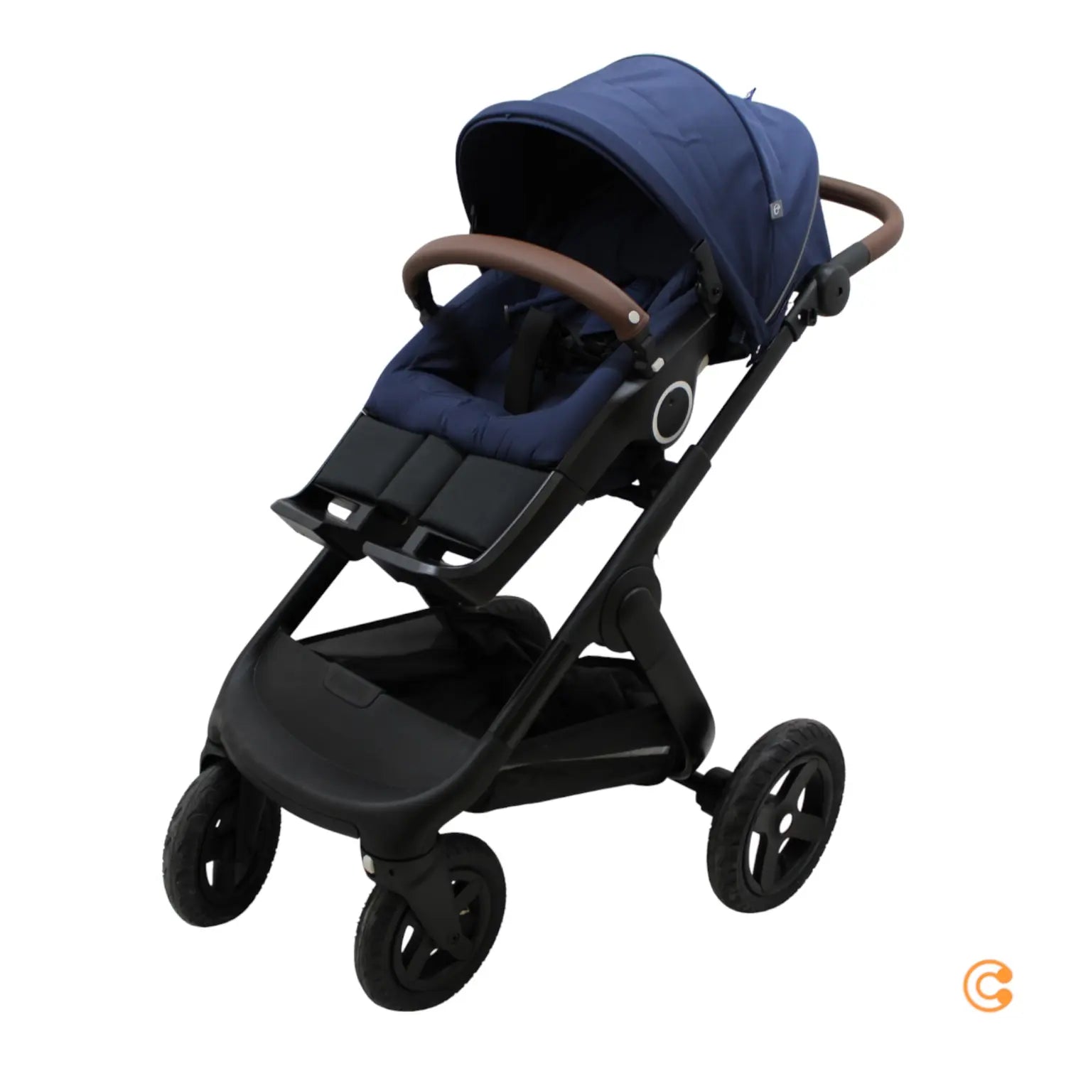 B-Ware Stokke Kinderwagen Trailz Bundle Deep Blue 20 Reisebuggy Buggy Kombi Sportwagen