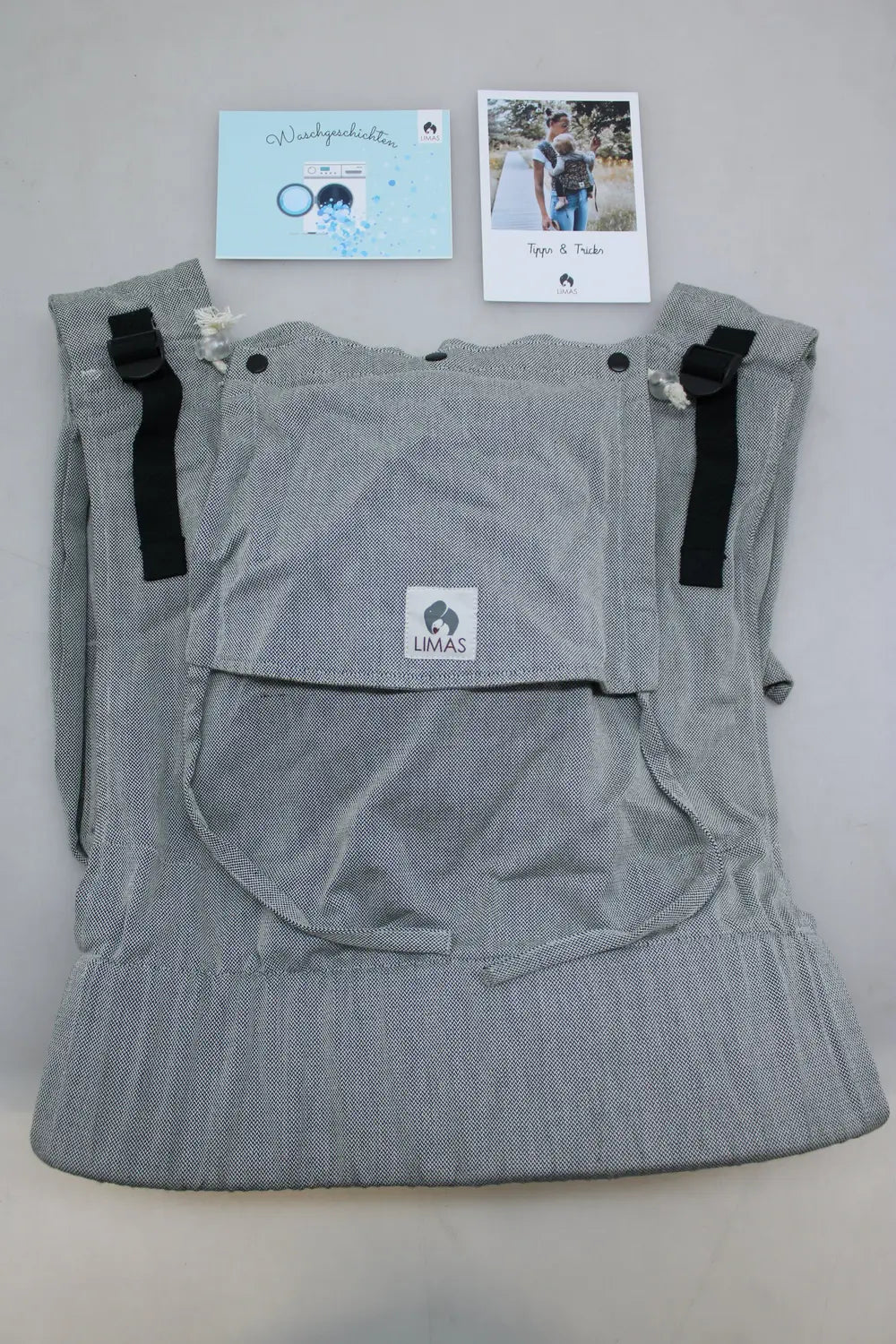 B-Ware Stokke Limas Babytrage Flex Bauchtrage Rückentrage Kindertrage Grau - 2000586524400