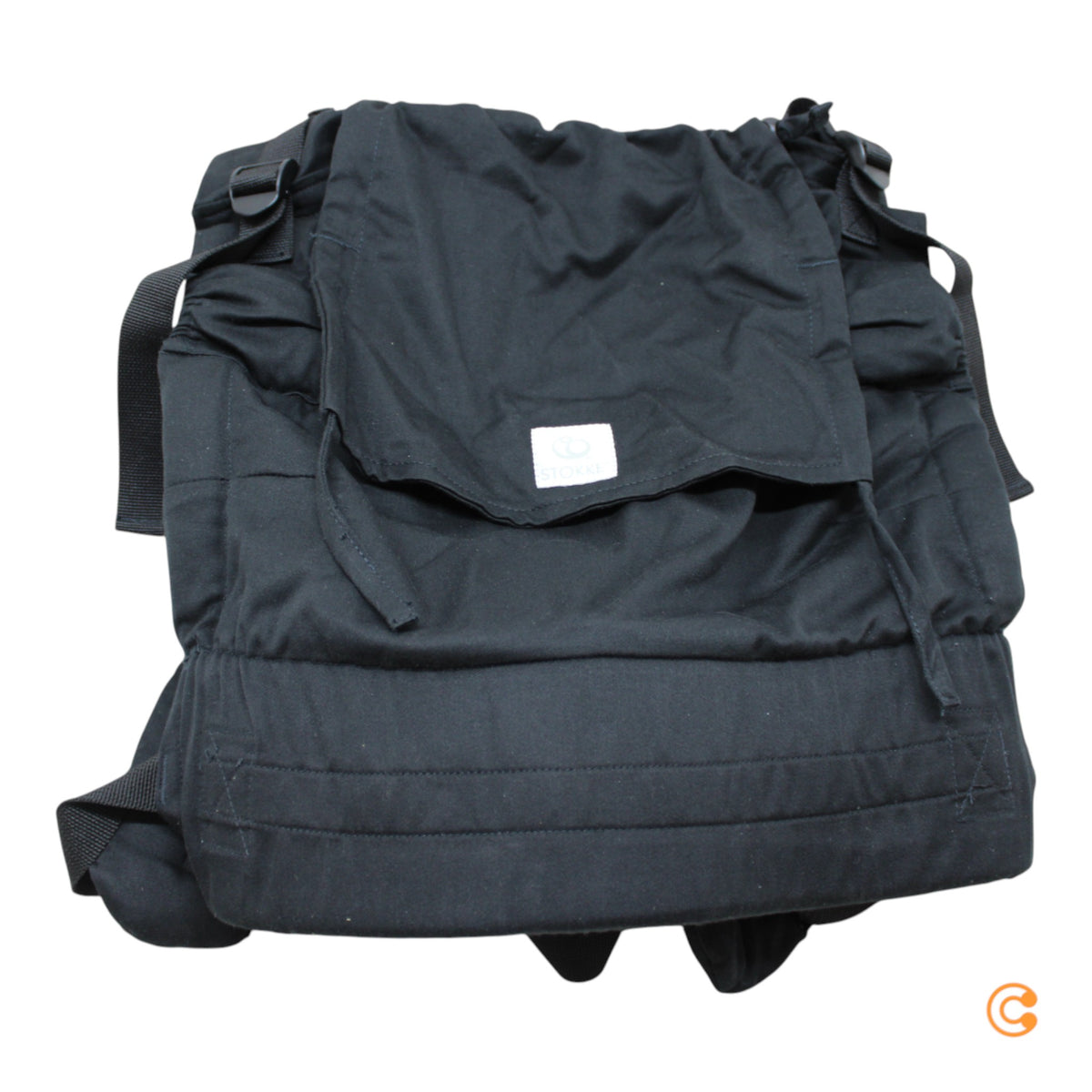 STOKKE Limas Babytrage Tragehilfe Tragetasche Flex Black Baumwolle Kindertrage - 7040356194117