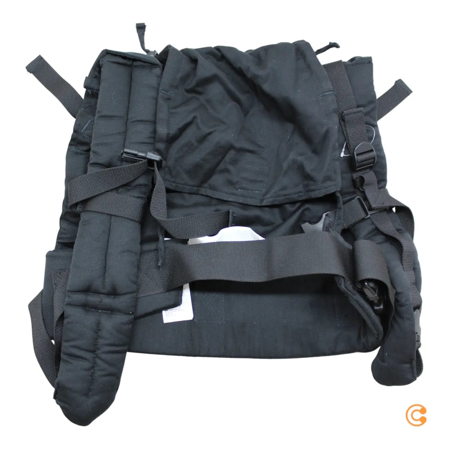 B-Ware Stokke Limas Babytrage Tragehilfe Tragetasche Flex Black Baumwolle Kindertrage