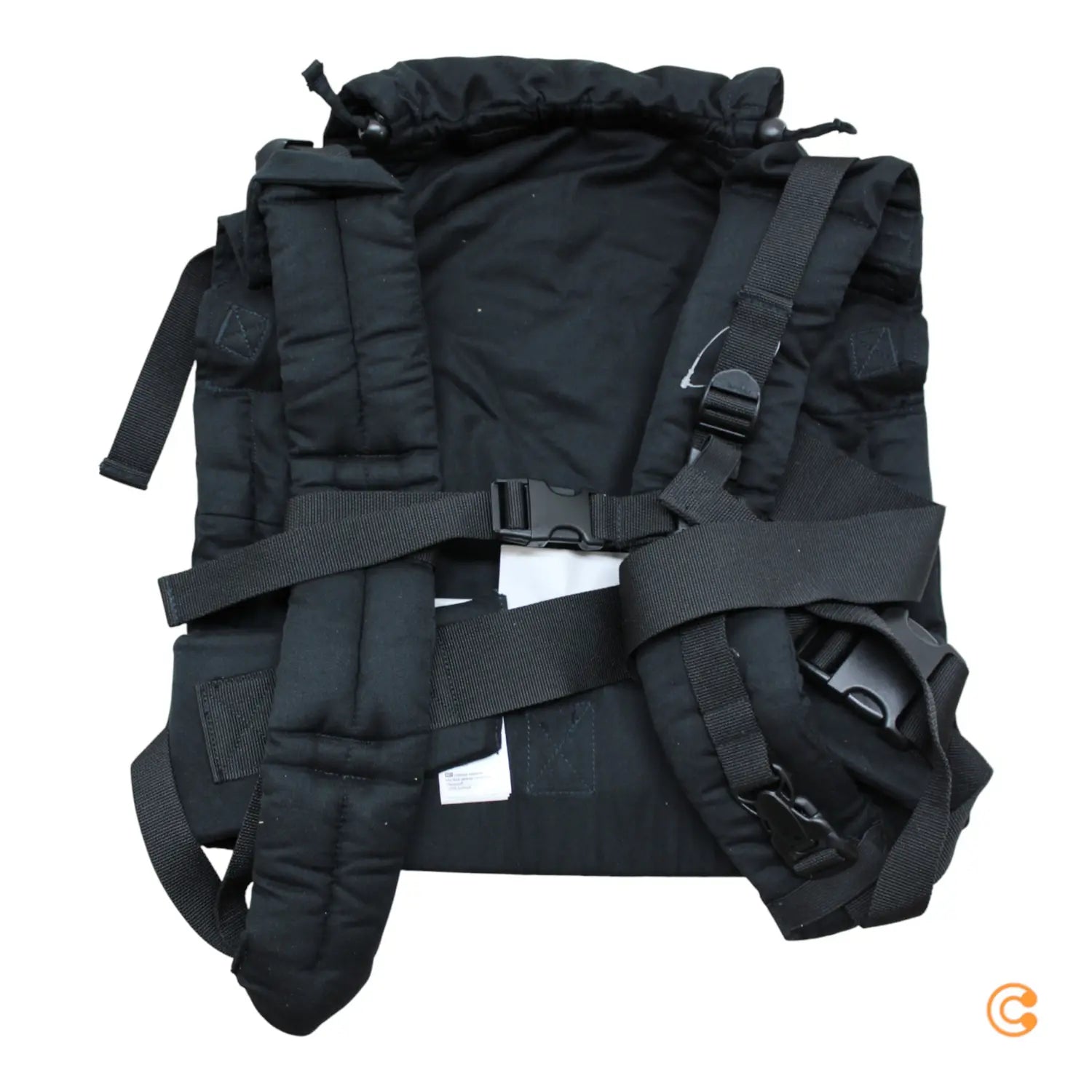 B-Ware Stokke Limas Babytrage Tragehilfe Tragetasche Flex Black Baumwolle Kindertrage