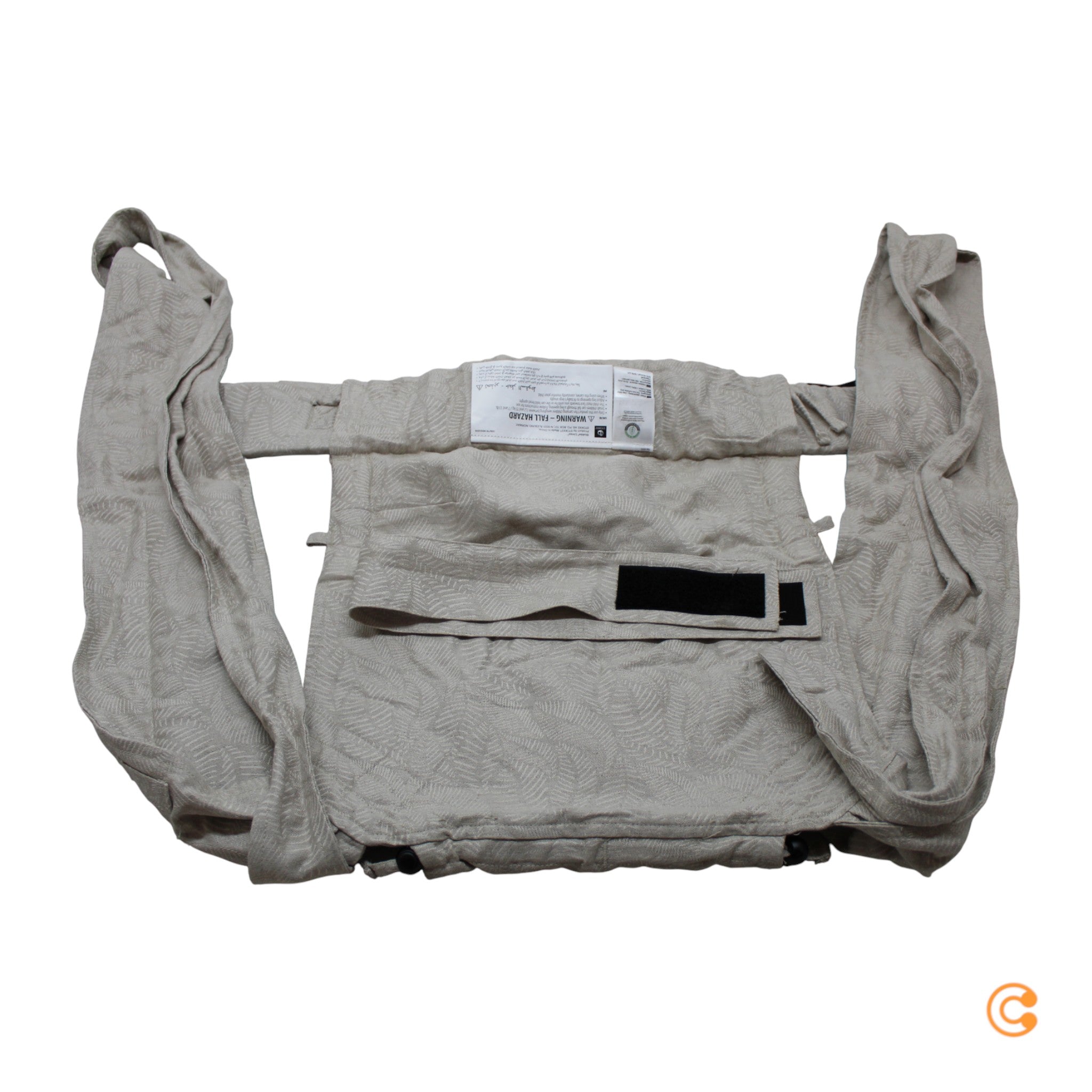 B-Ware Stokke Limas Babytrage Bauch/Rücken/Hüfttrage Kinder Tragehilfe Floral Beige