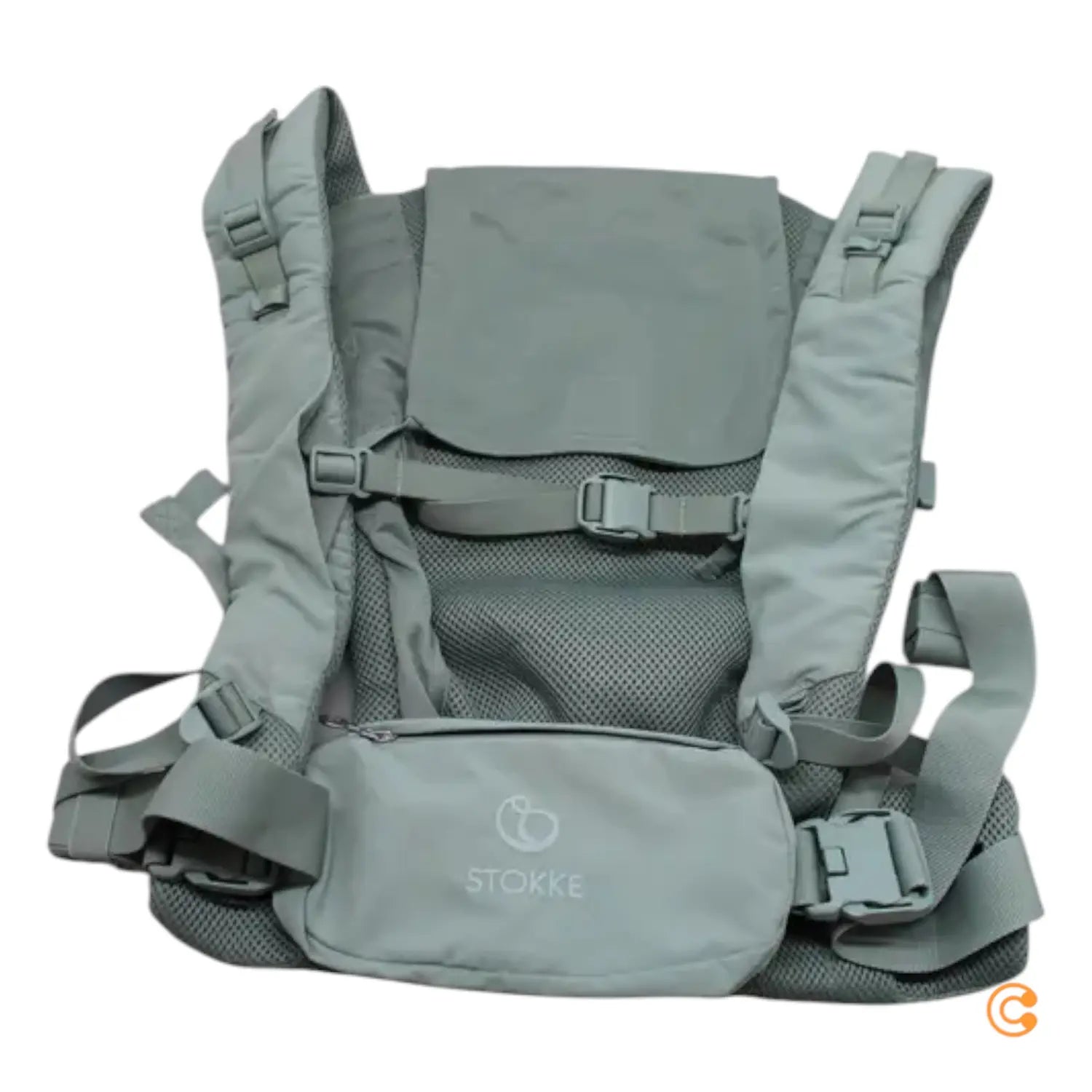 B-Ware Stokke Limas Babytrage Trage Mesh Green Tragetasche Verstellbar Ergonomisch