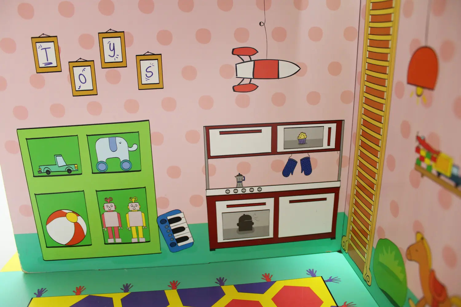 B-Ware Stokke Spielhaus Puppenhaus Mu Table Kinder Spiel Kreativität Siehe Text/Foto - 4260069665589