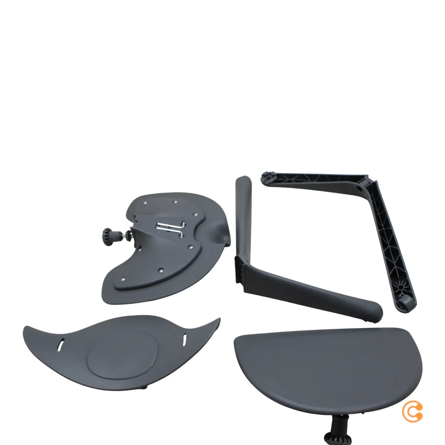 B-Ware Nomi Highchair Kunststoffelemente Hochstuhlzubehör Hochsttuhlzubehör Anthracite - 5712476005490